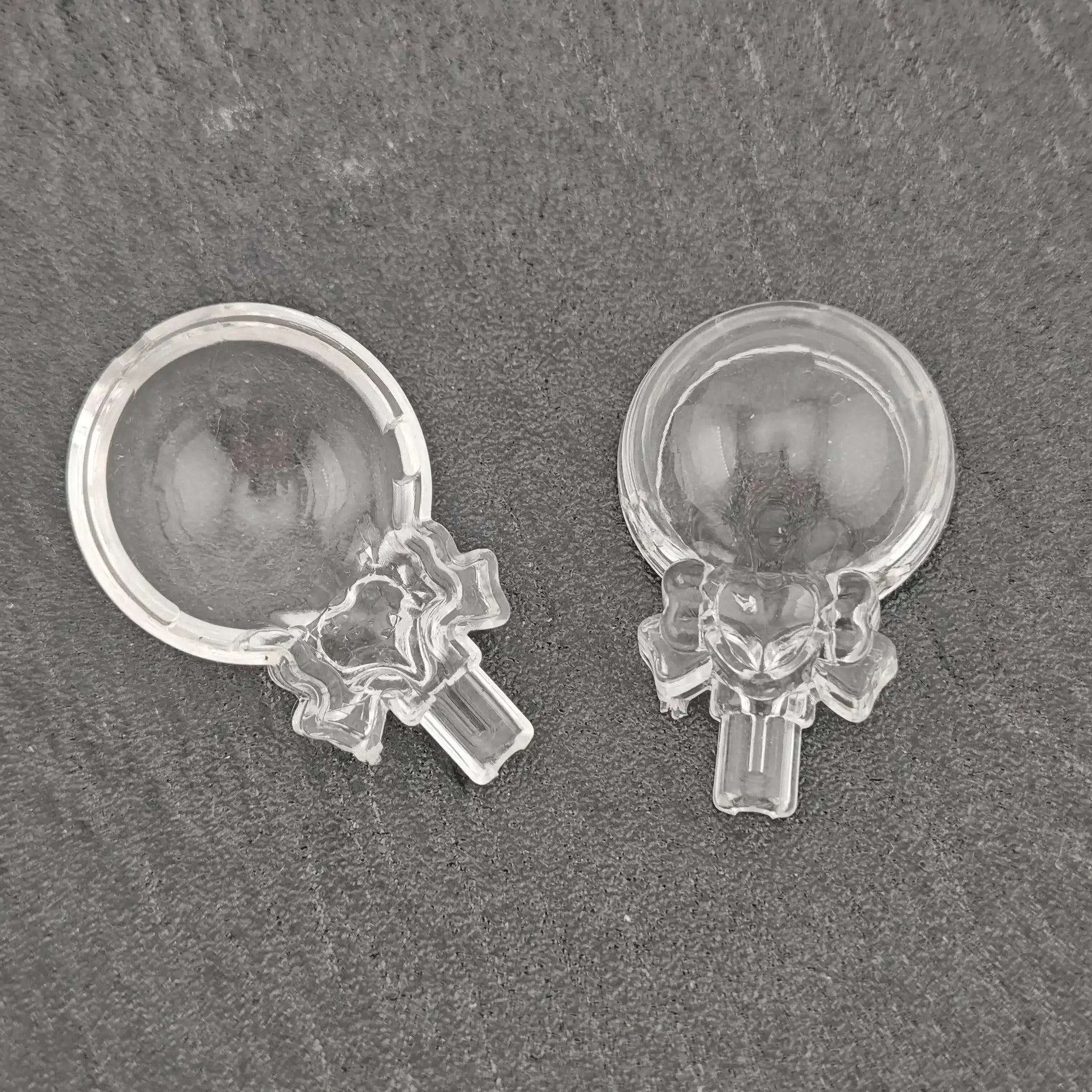 FS1201-30MM Heart Lollypops Candy Clear Box Shakes Based Beads Fit For Beadable Pens -Zoe DIY Wholesale