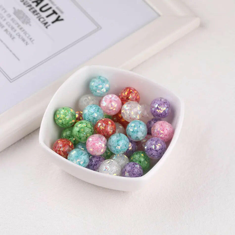 FS1228-16MM Flash Chip Resin Beads Fit For Beadable Pens -Zoe DIY Wholesale