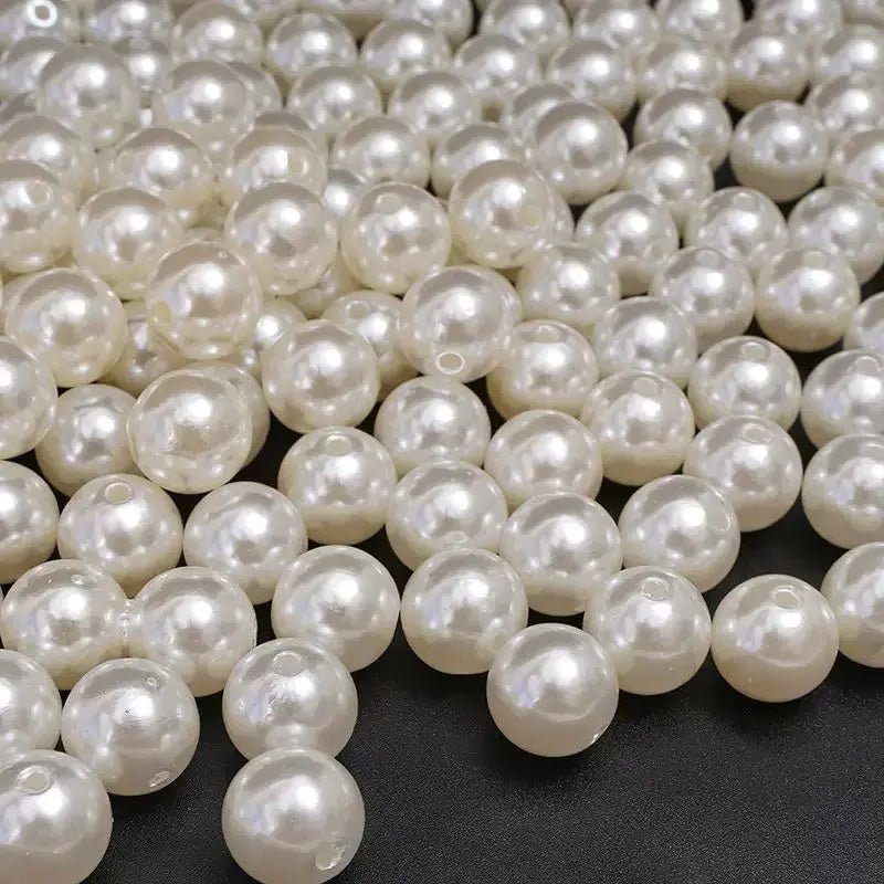 FS1267-14MM Pearl Acrylic Beads -Zoe DIY Wholesale