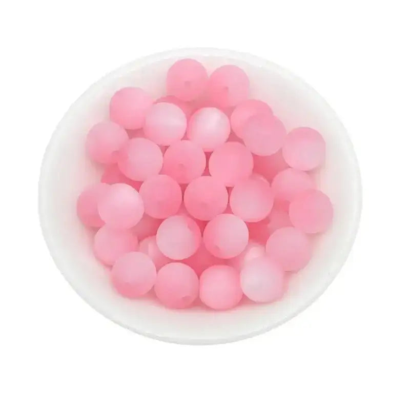 FS1331-16mm Frosted Cat Eye Resin Beads Fit For Beadable Pens -Zoe DIY Wholesale