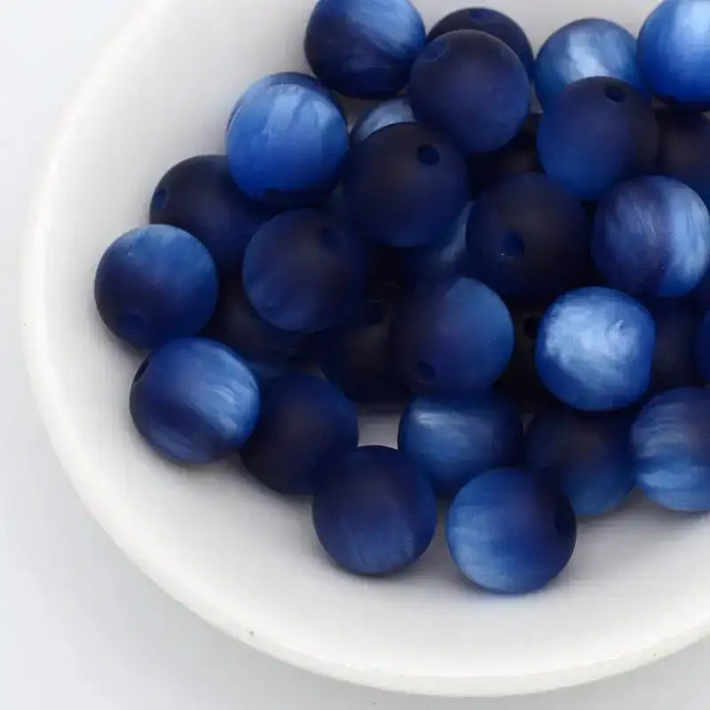 FS1331-16mm Frosted Cat Eye Resin Beads Fit For Beadable Pens -Zoe DIY Wholesale