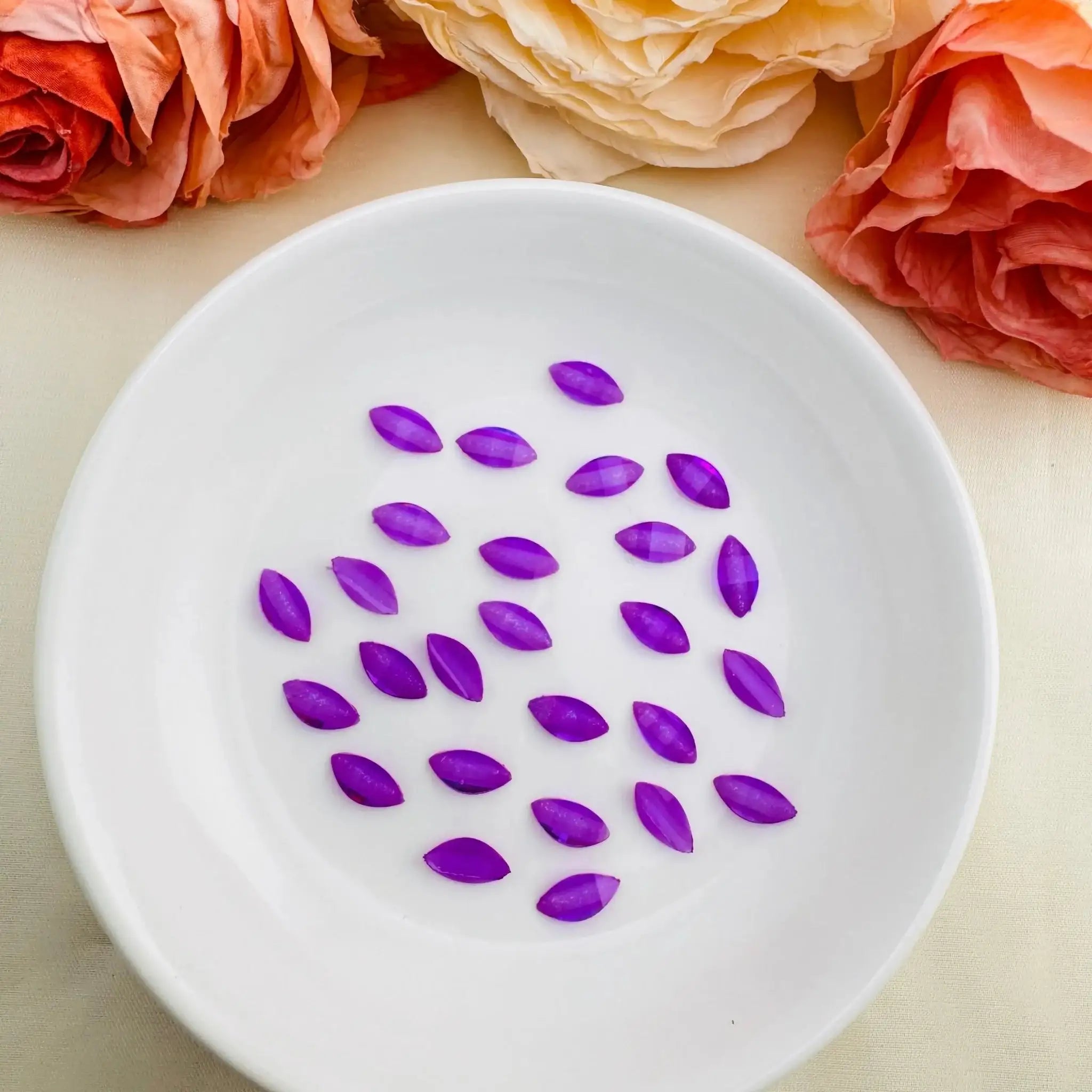 FS1354-5*10mm Horse-Eye Petals For Making Fancy Beads Or Fancy Pens -Zoe DIY Wholesale