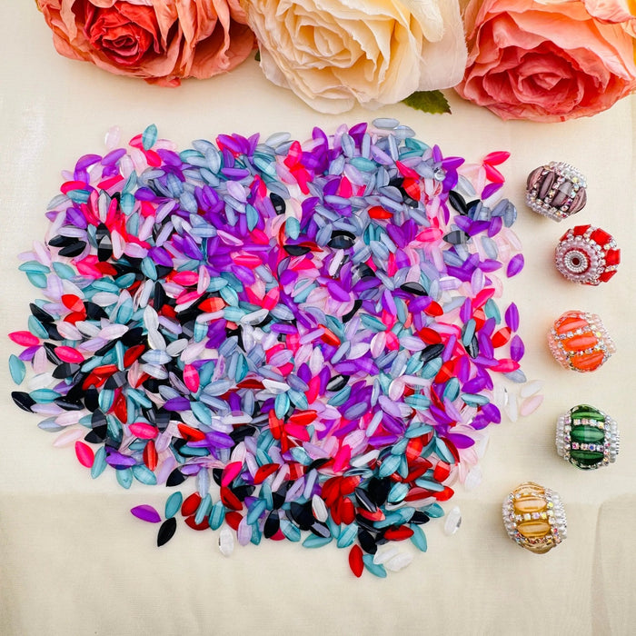 FS1354-5*10mm Horse-Eye Petals For Making Fancy Beads Or Fancy Pens -Zoe DIY Wholesale