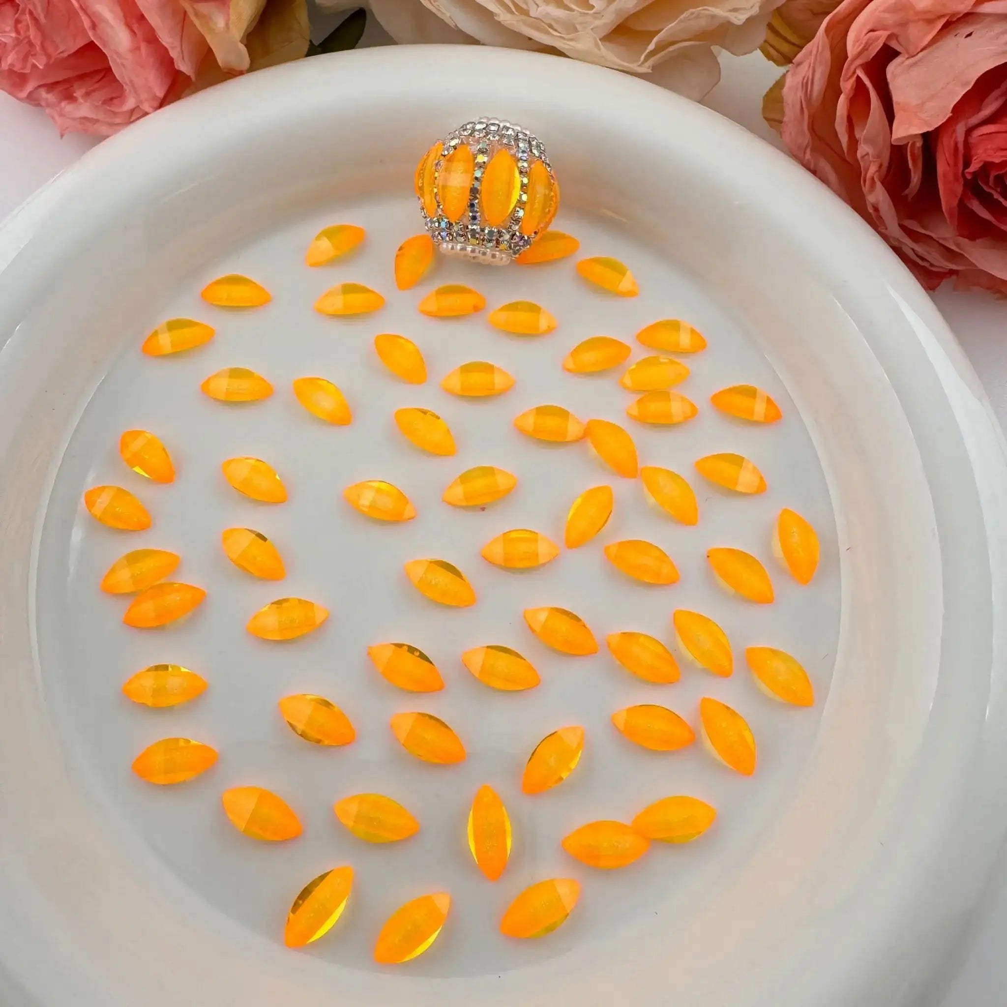 FS1354-5*10mm Horse-Eye Petals For Making Fancy Beads Or Fancy Pens -Zoe DIY Wholesale