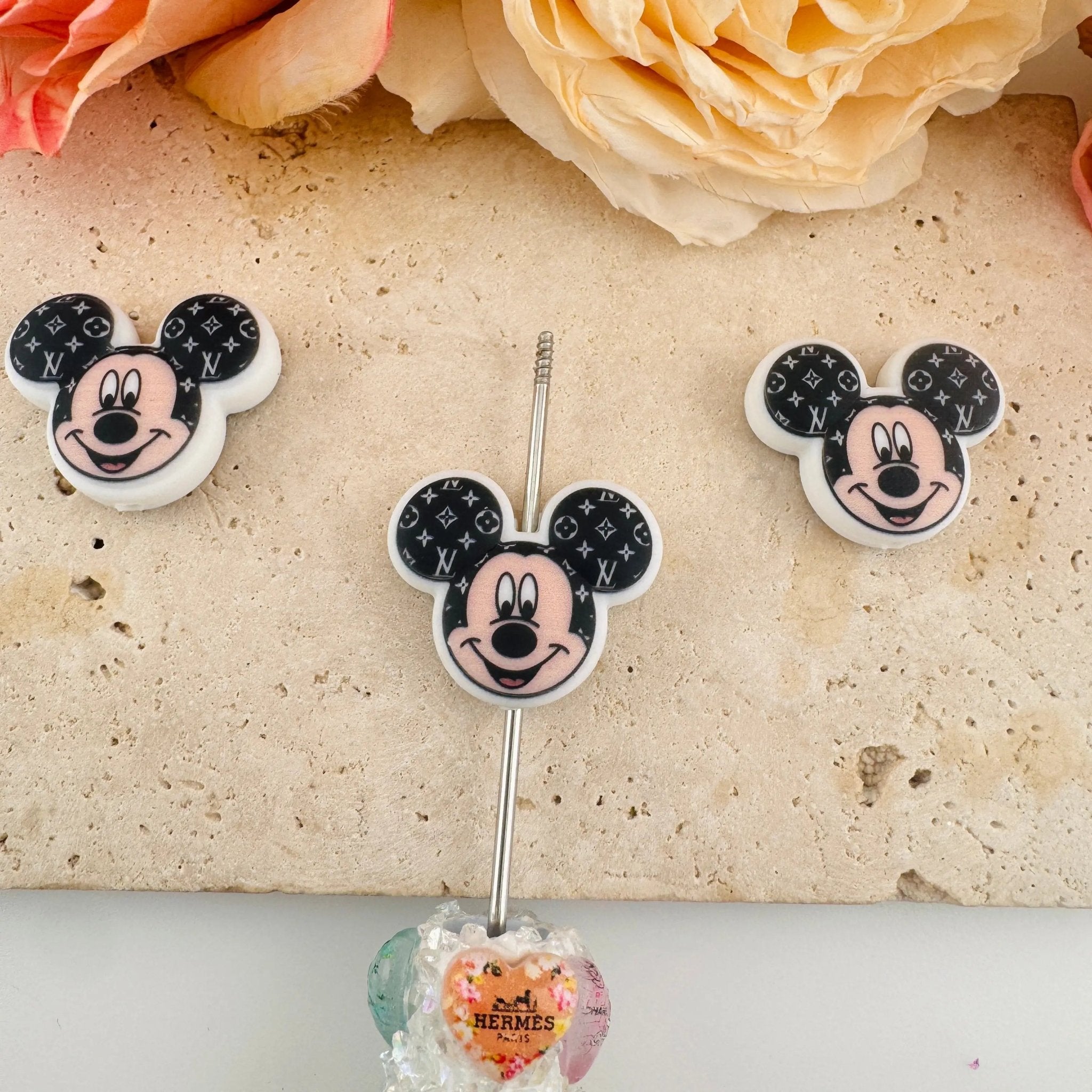 FS1445-Silicone Focal Beads As Picture Shows -Zoe DIY Wholesale