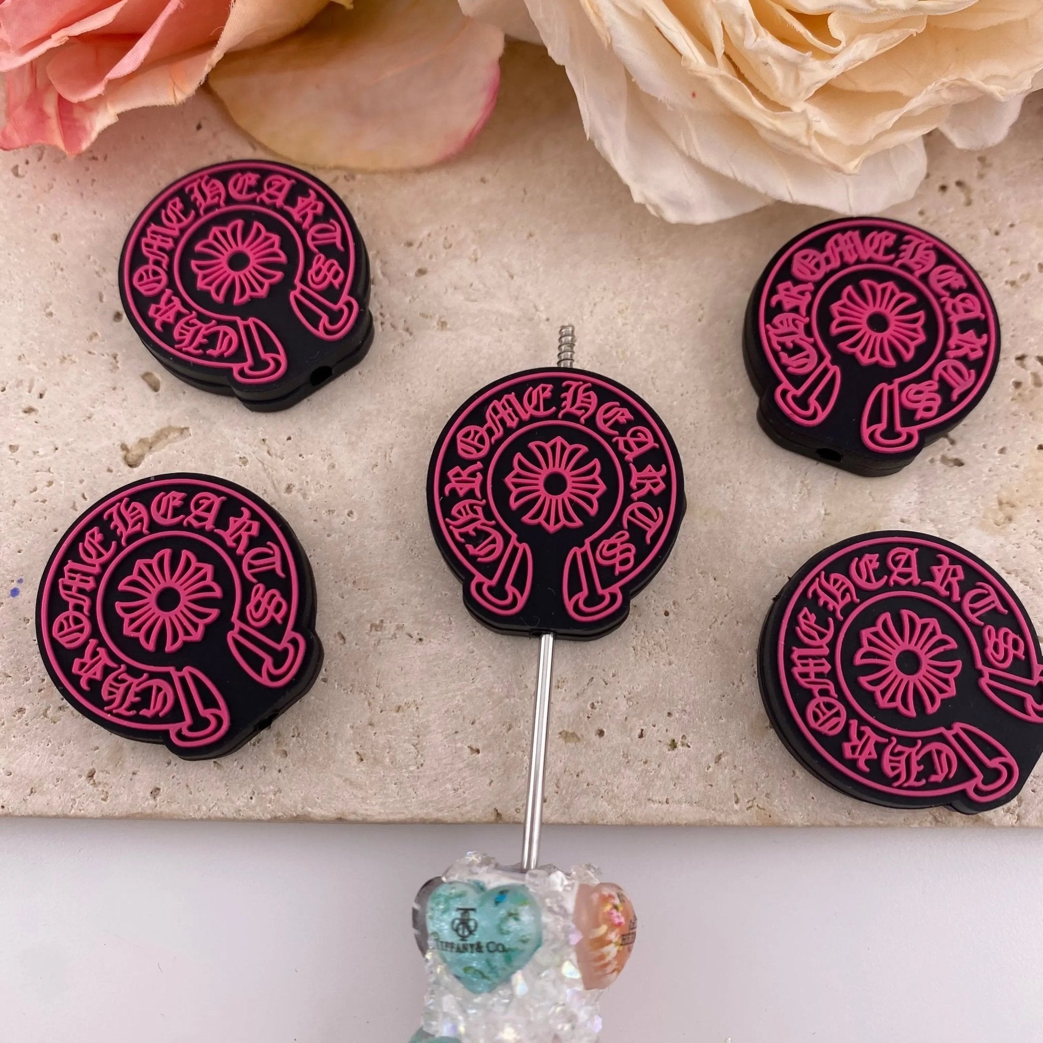 FS1460-Silicone Focal Beads As Picture Shows -Zoe DIY Wholesale