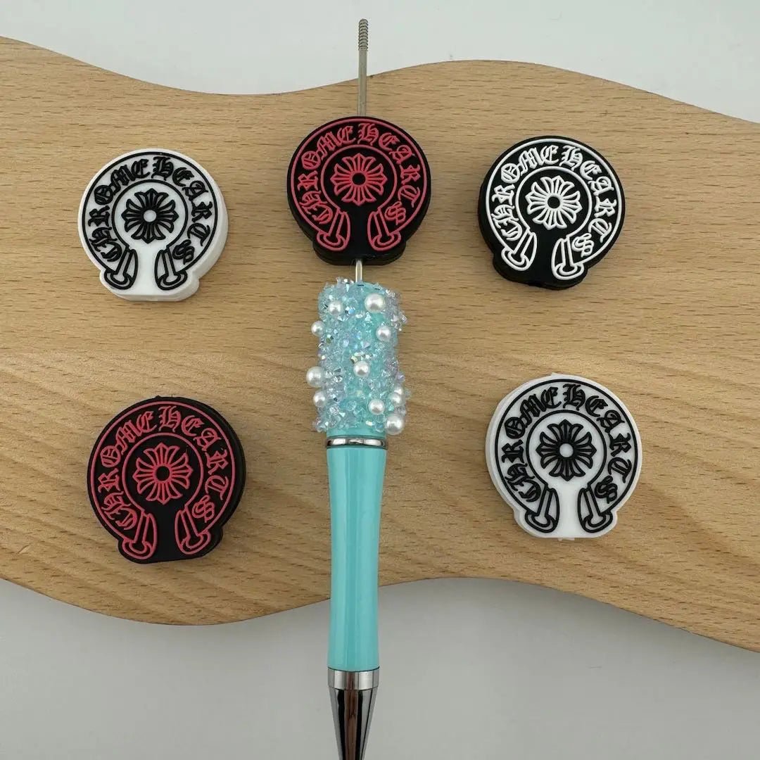 FS1460-Silicone Focal Beads As Picture Shows -Zoe DIY Wholesale