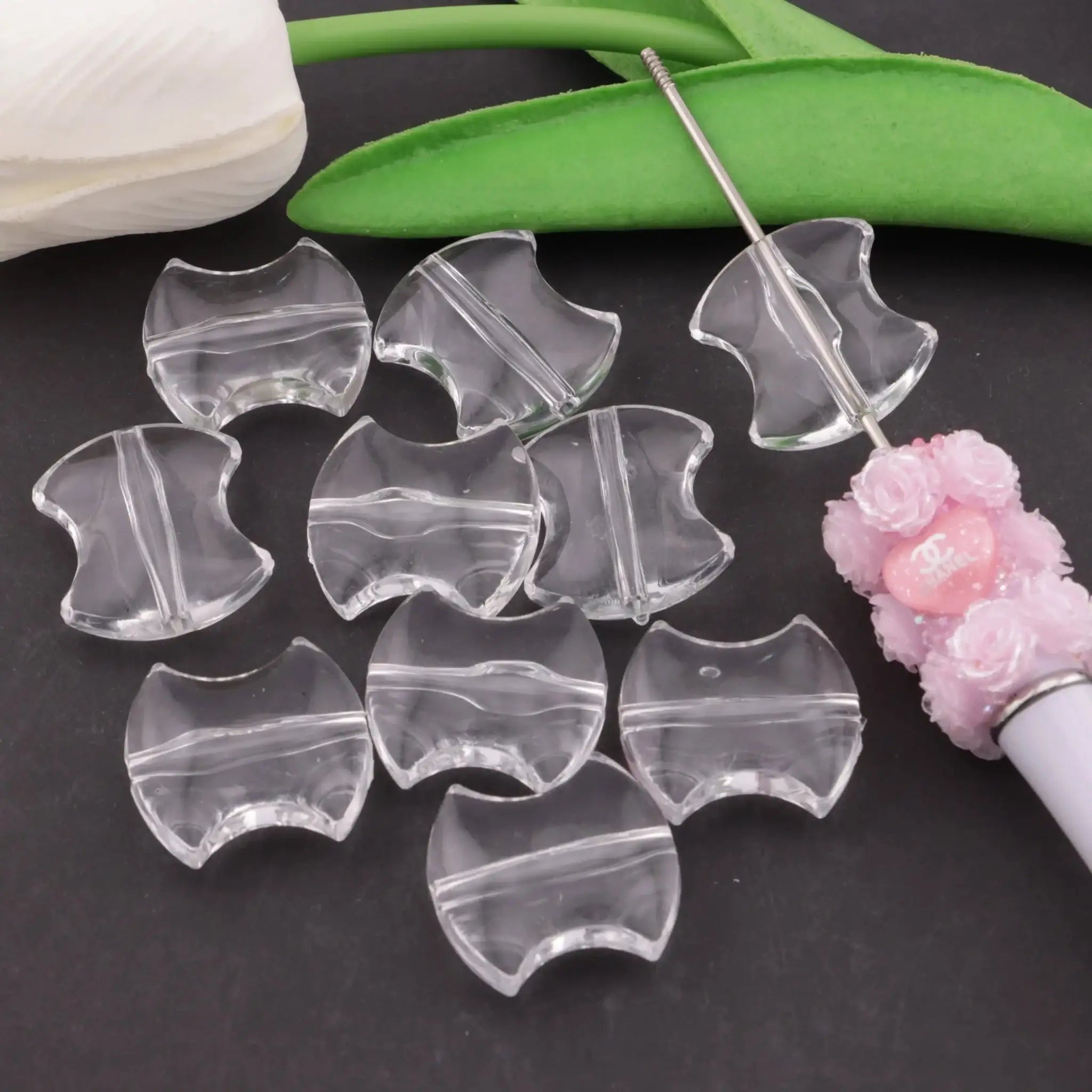 FS1493-24mm Bottom Bead -Zoe DIY Wholesale