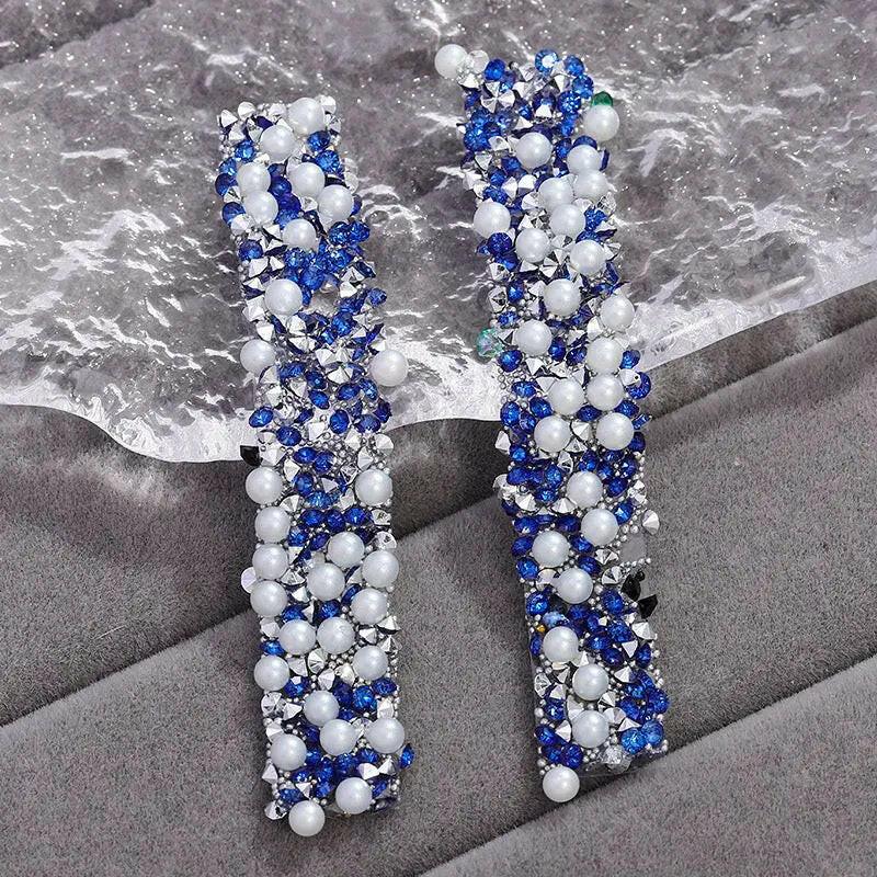 FS1515-Width 1.2cm Pearl Dianond Tape For Making Fancy Bead -Zoe DIY Wholesale