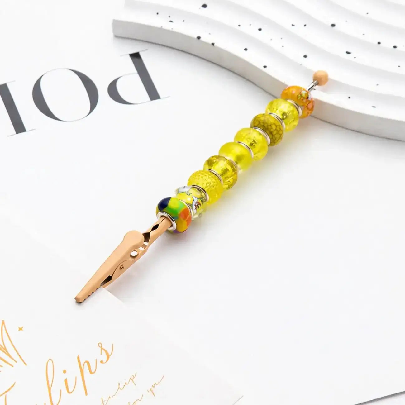 FS1548-16.2*0.2cm DIY Metal Crocodile Clips with Beadable Keychain Bar Mini Lobster Clasp for Notes Business Card Photo -Zoe DIY Wholesale