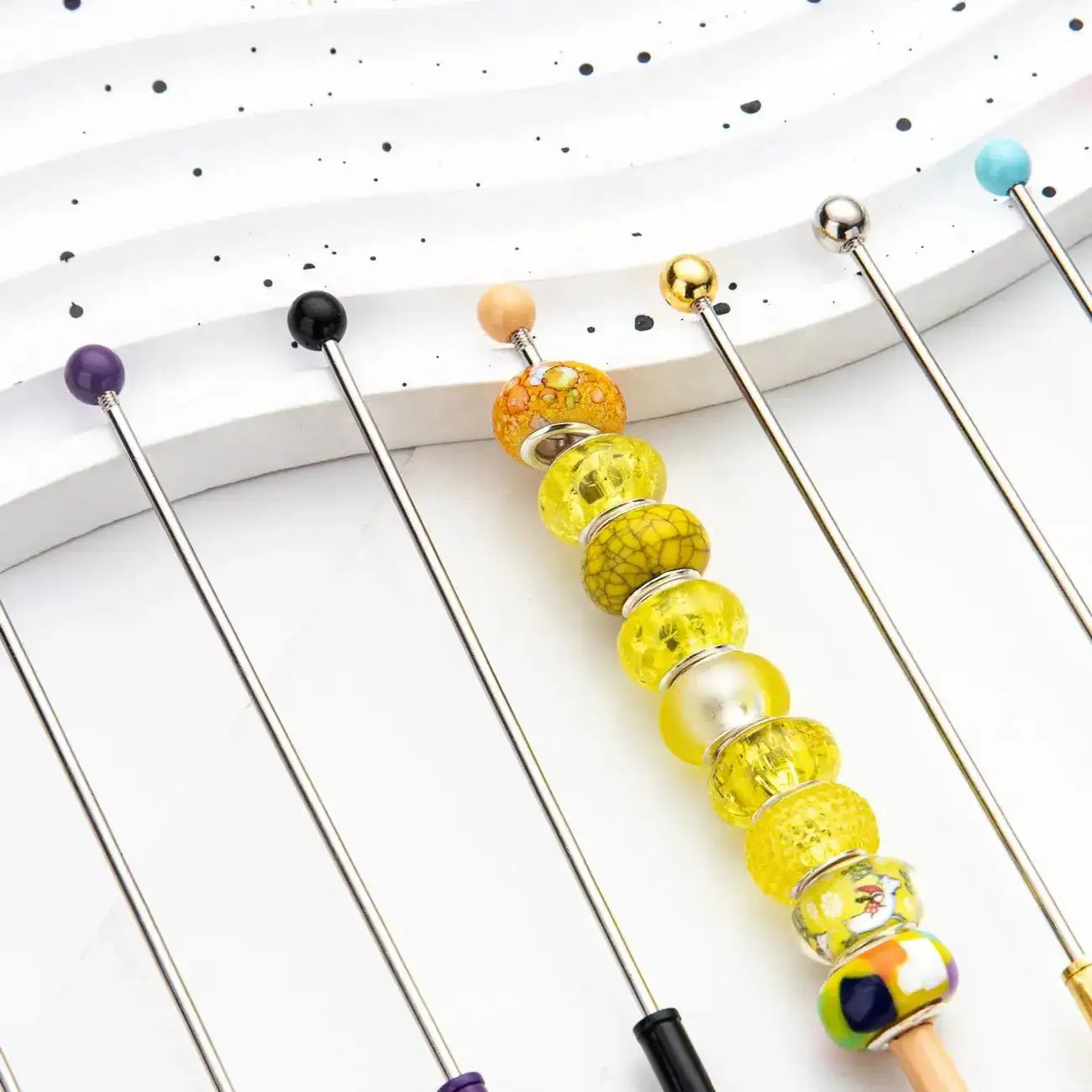 FS1548-16.2*0.2cm DIY Metal Crocodile Clips with Beadable Keychain Bar Mini Lobster Clasp for Notes Business Card Photo -Zoe DIY Wholesale