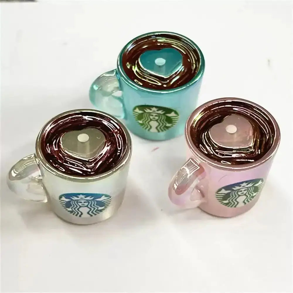 FS1665-Glowing StarBucks Resin Beads -Zoe DIY Wholesale