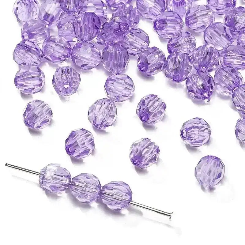 FS17848-About 10mm Acrylic Beads -Zoe DIY Wholesale
