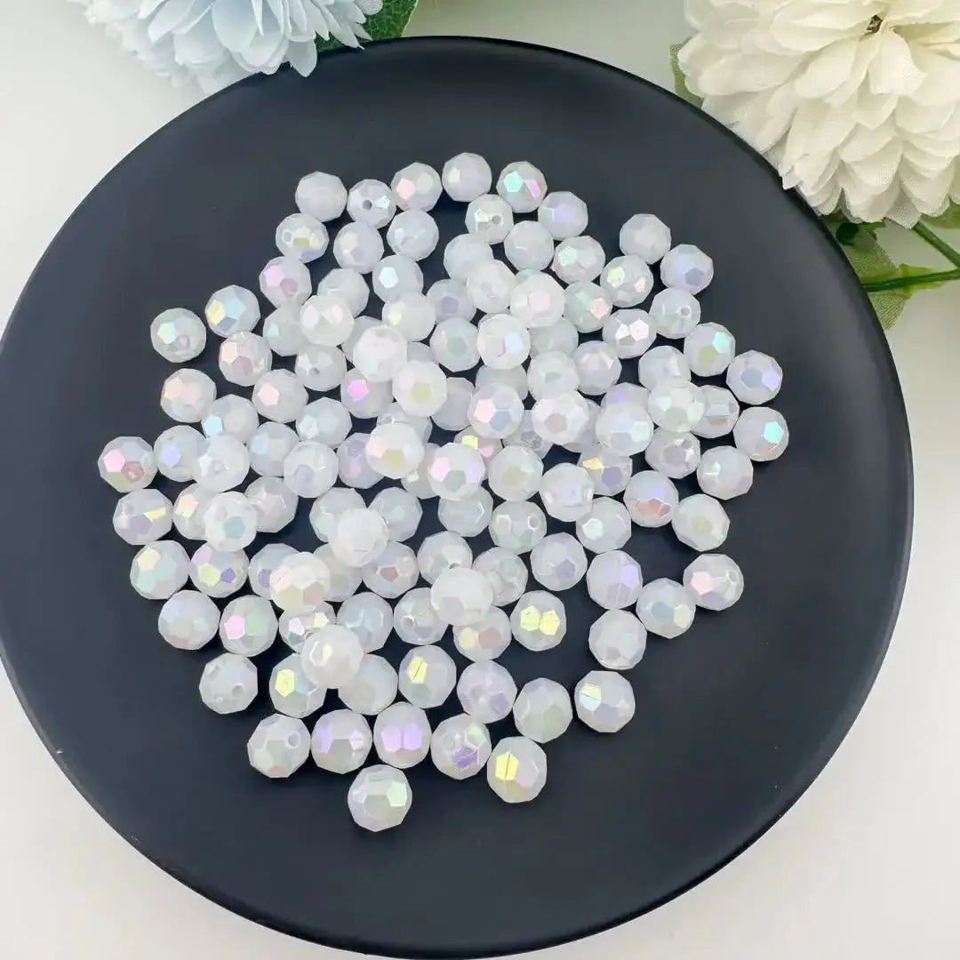FS17848-About 10mm Acrylic Beads -Zoe DIY Wholesale
