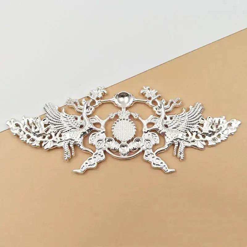 FS17865-About 13×5cm Metal Patch -Zoe DIY Wholesale