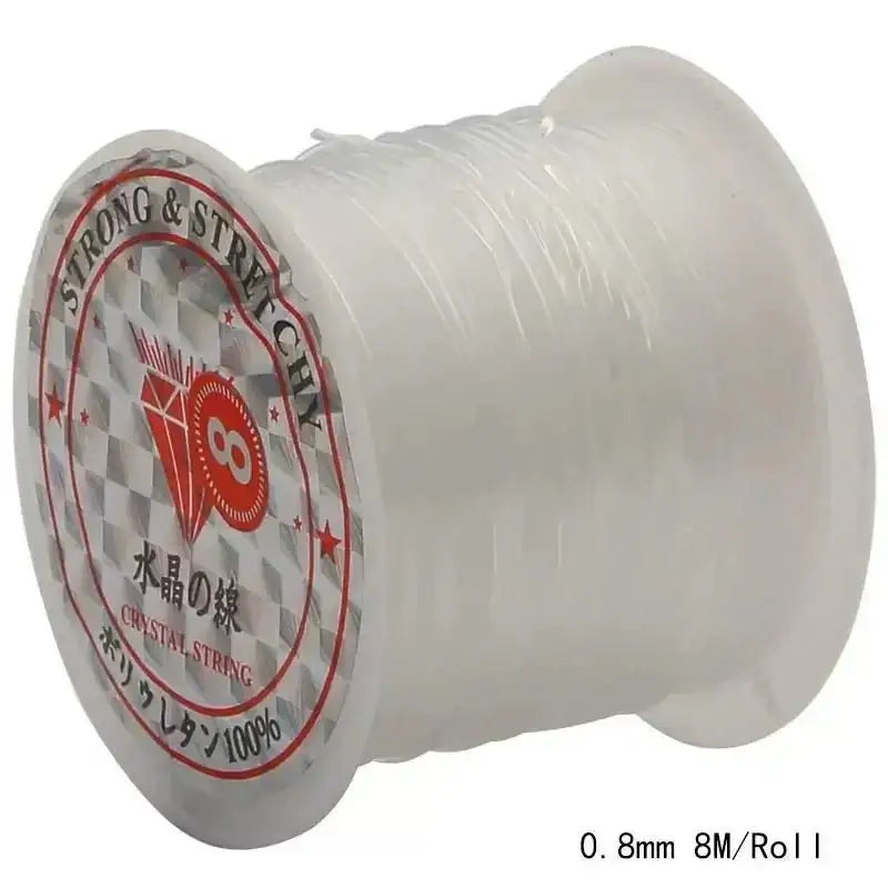 FS17874- 0.7mm Crystal Fishing String （About 12m/Roll） -Zoe DIY Wholesale