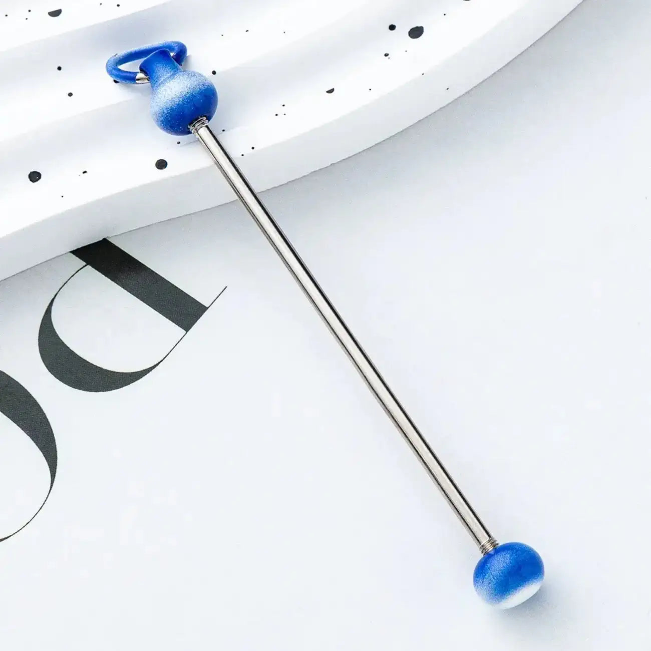 FS17922-About 7.2×0.2cm Beadable Bar -Zoe DIY Wholesale