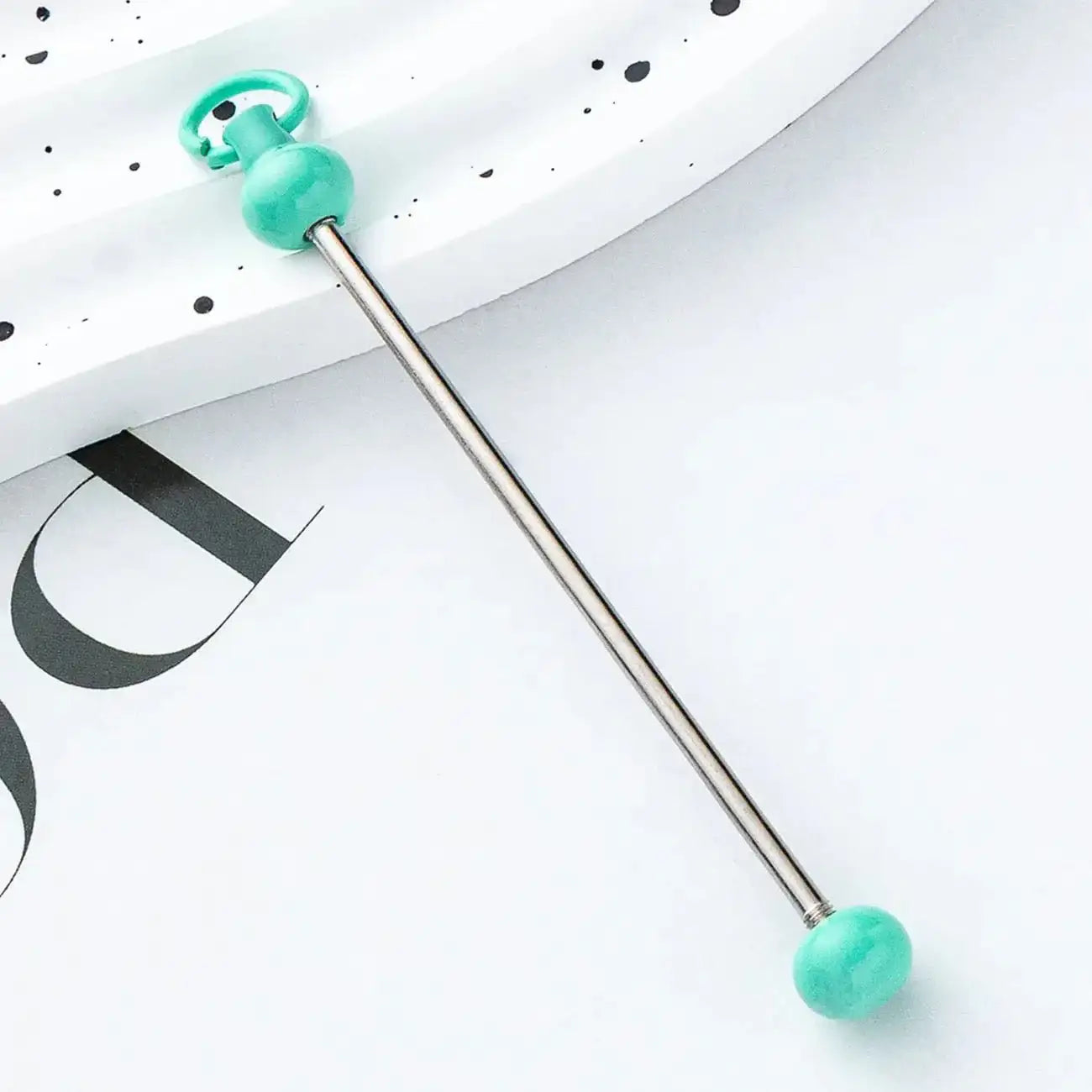 FS17922-About 7.2×0.2cm Beadable Bar -Zoe DIY Wholesale