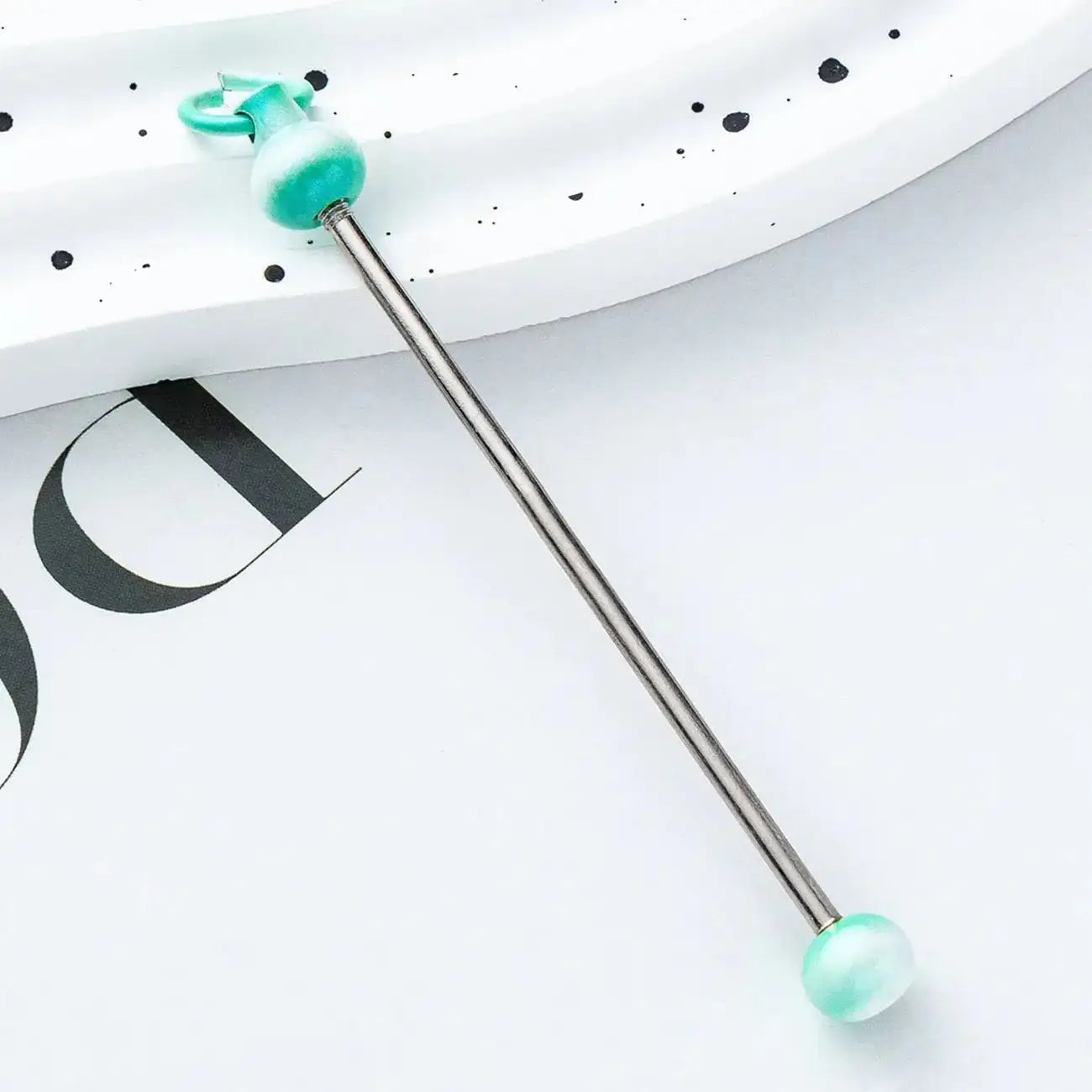 FS17922-About 7.2×0.2cm Beadable Bar -Zoe DIY Wholesale