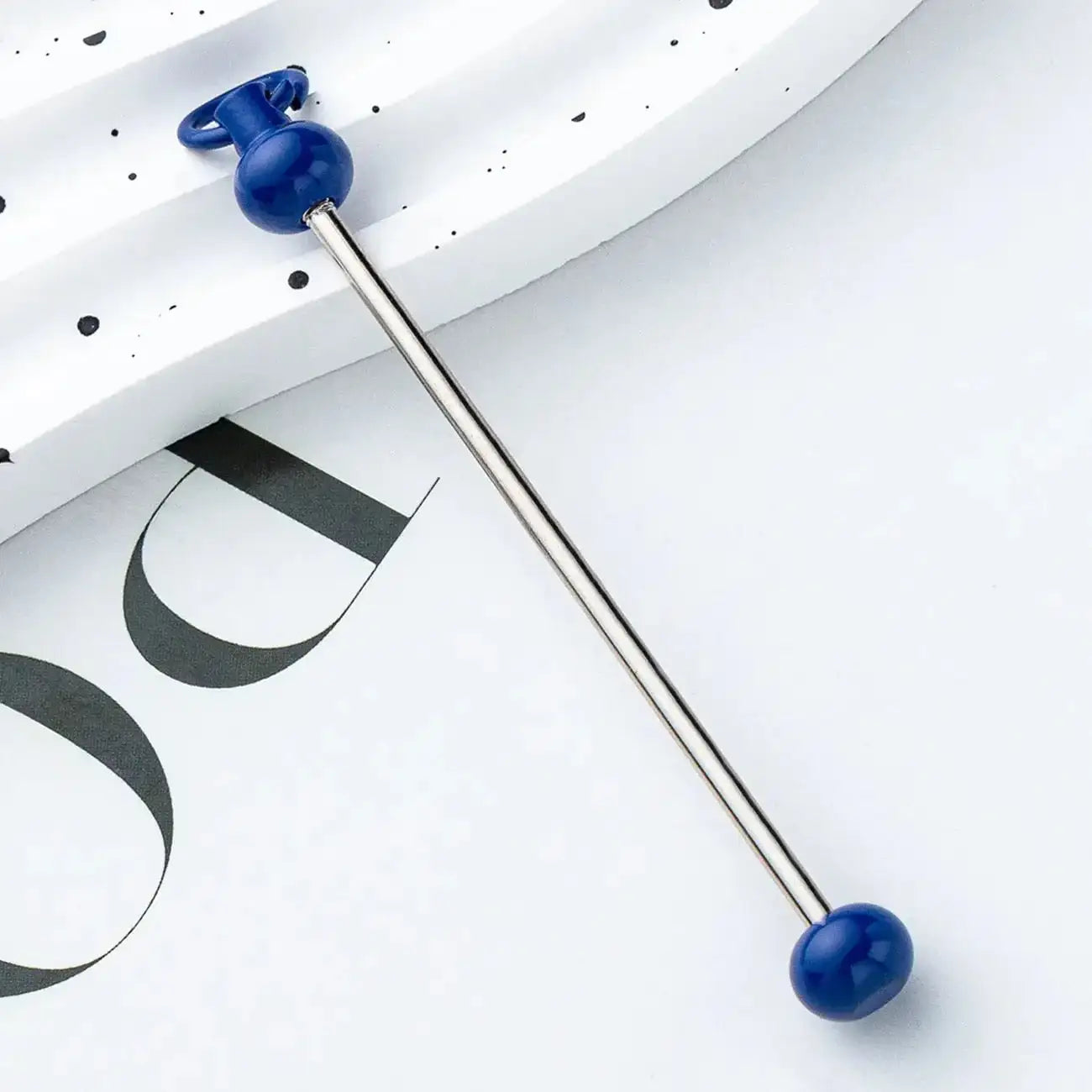 FS17922-About 7.2×0.2cm Beadable Bar -Zoe DIY Wholesale