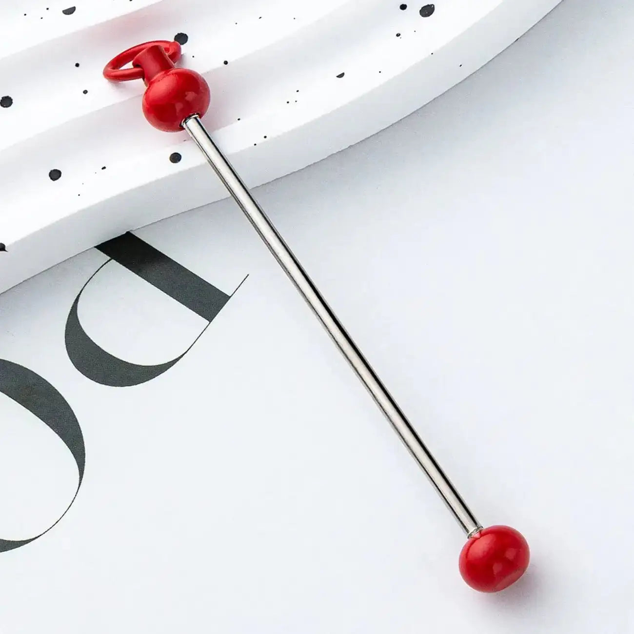 FS17922-About 7.2×0.2cm Beadable Bar -Zoe DIY Wholesale