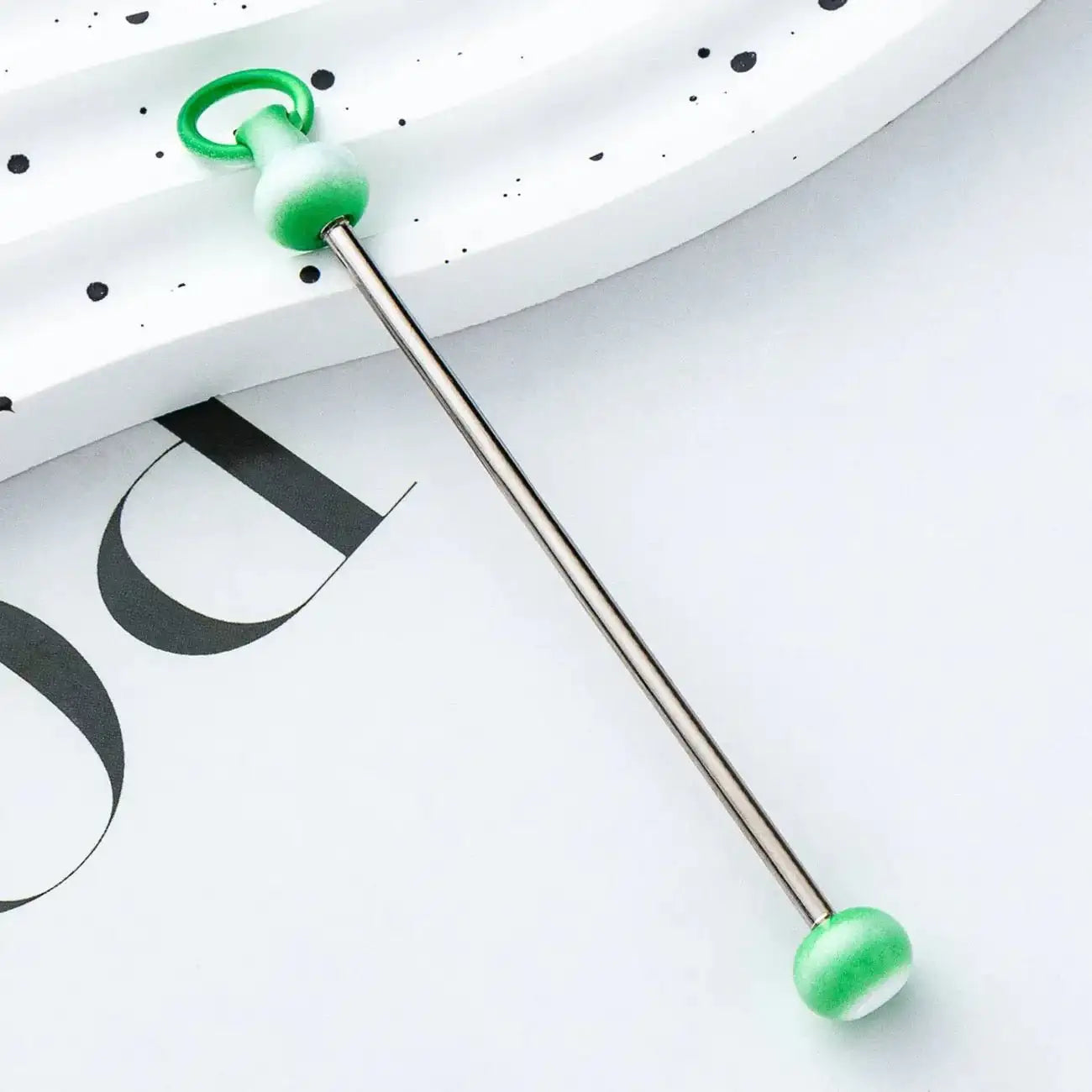 FS17922-About 7.2×0.2cm Beadable Bar -Zoe DIY Wholesale