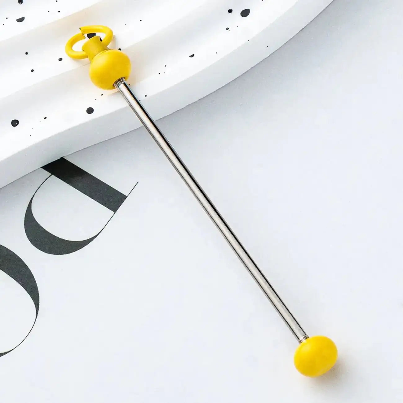 FS17922-About 7.2×0.2cm Beadable Bar -Zoe DIY Wholesale