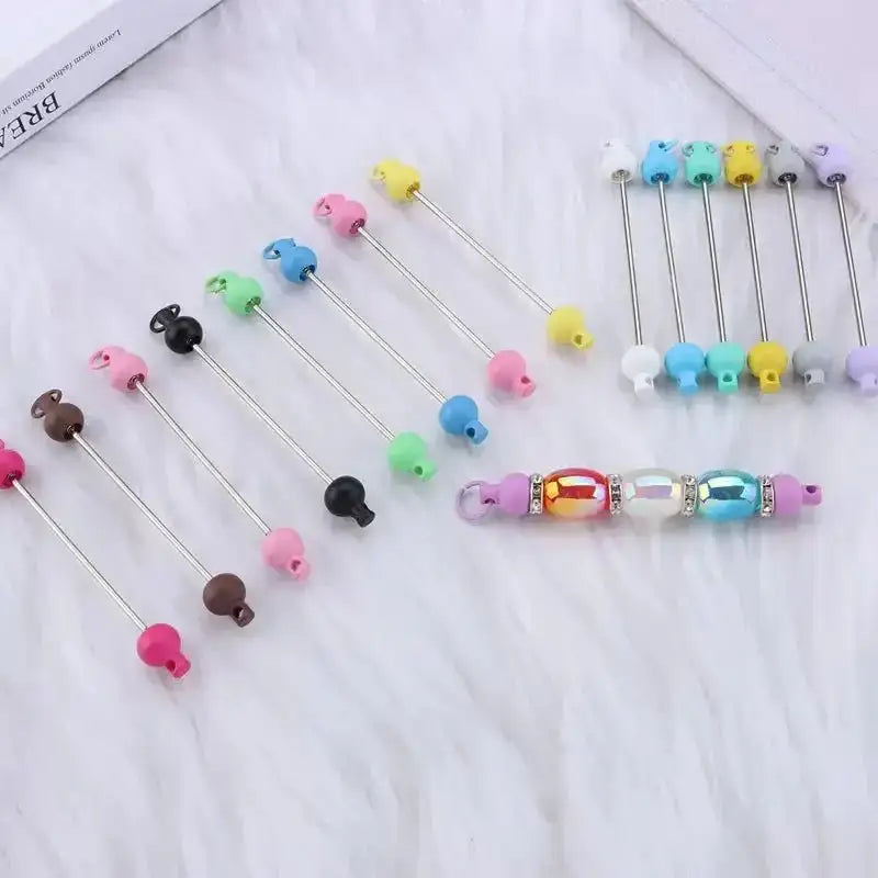 FS17922-About 7.2×0.2cm Beadable Bar -Zoe DIY Wholesale