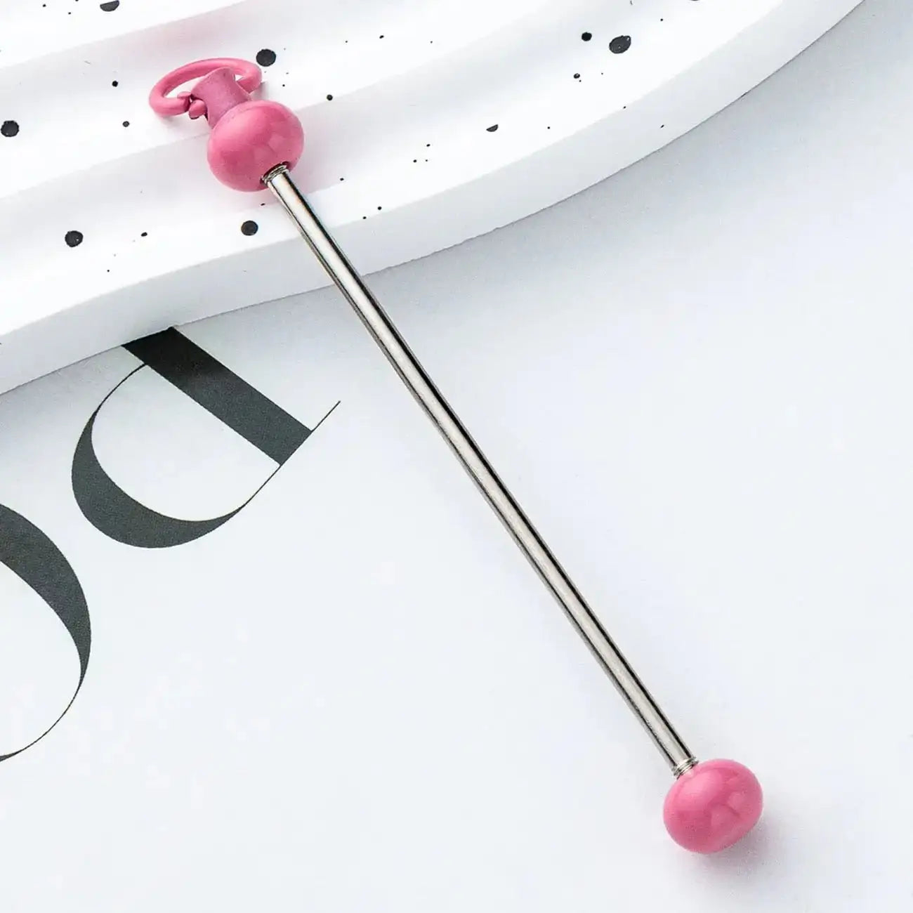 FS17922-About 7.2×0.2cm Beadable Bar -Zoe DIY Wholesale