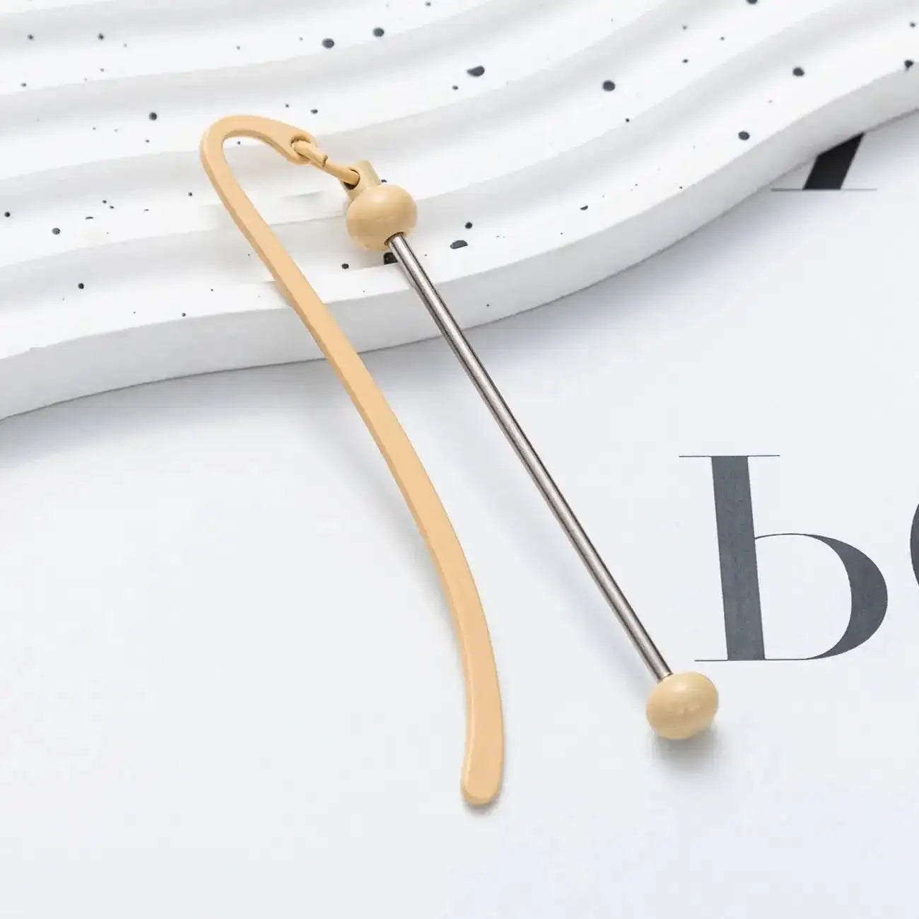 FS17927-About 8.6×7.8cm Beadable Book Marks -Zoe DIY Wholesale