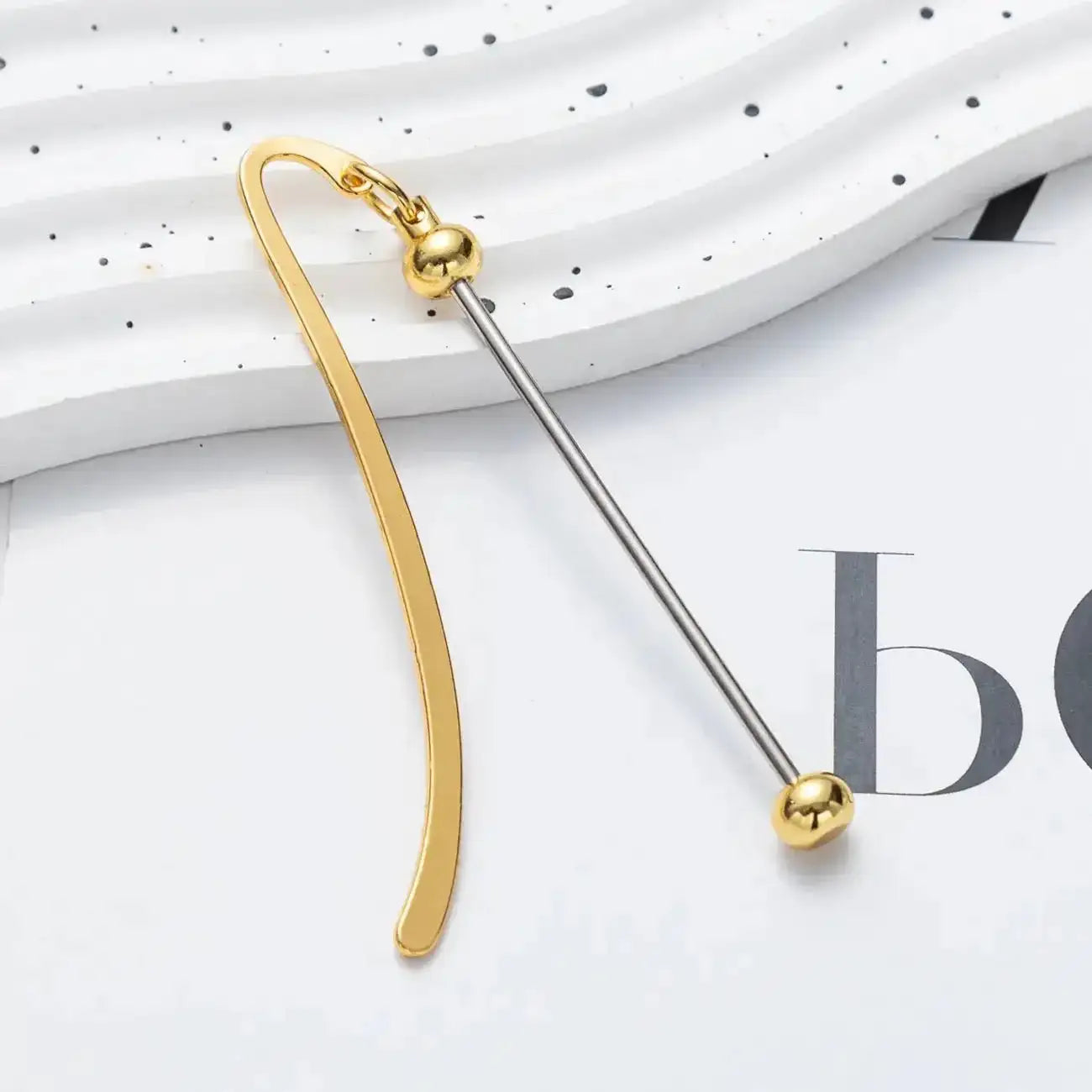 FS17927-About 8.6×7.8cm Beadable Book Marks -Zoe DIY Wholesale