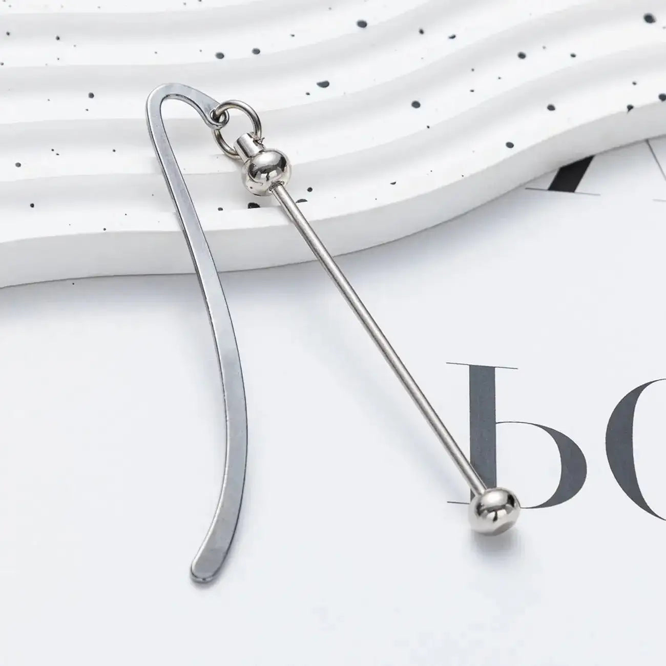 FS17927-About 8.6×7.8cm Beadable Book Marks -Zoe DIY Wholesale