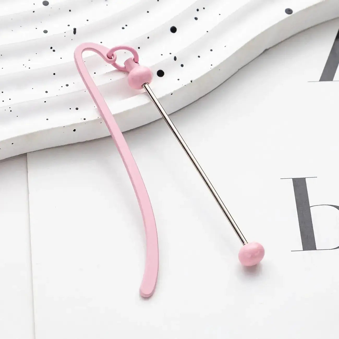 FS17927-About 8.6×7.8cm Beadable Book Marks -Zoe DIY Wholesale