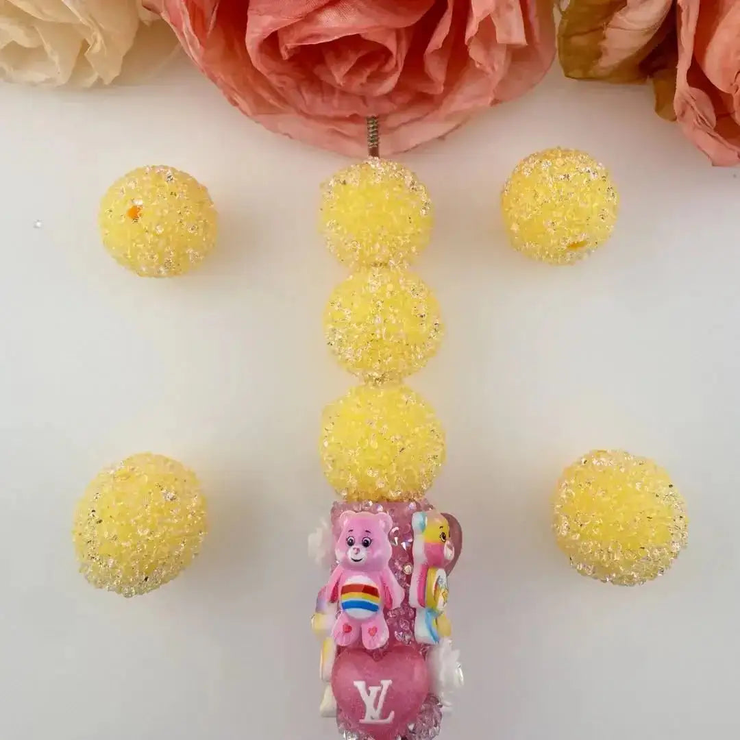 FS18020-About 18mm Sugar Beads -Zoe DIY Wholesale