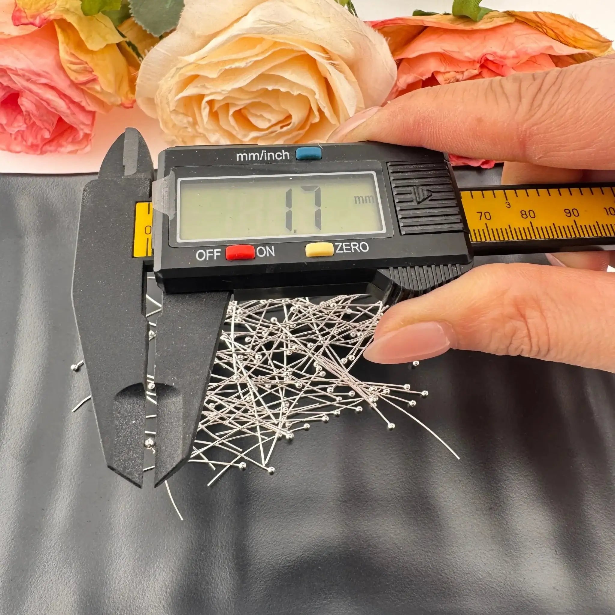 FS18052-About 1.8mm Head 3cm Length Pin For Making Flower Car Hangers -Zoe DIY Wholesale