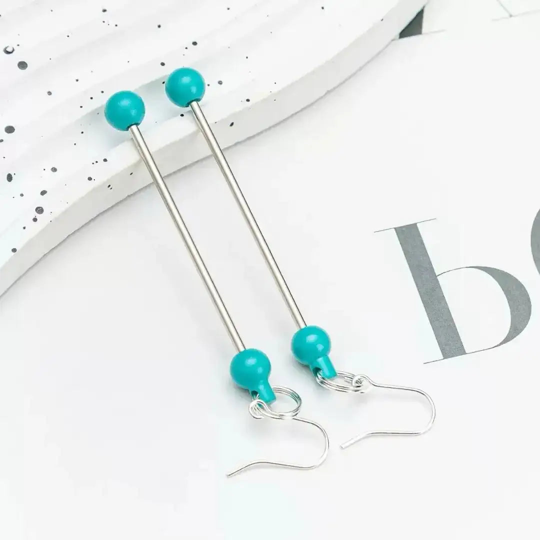 FS18102-Beadable earrings -Zoe DIY Wholesale