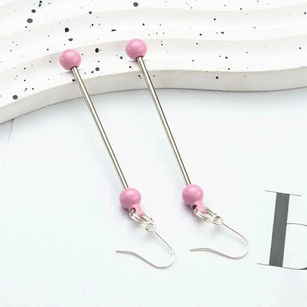 FS18102-Beadable earrings -Zoe DIY Wholesale
