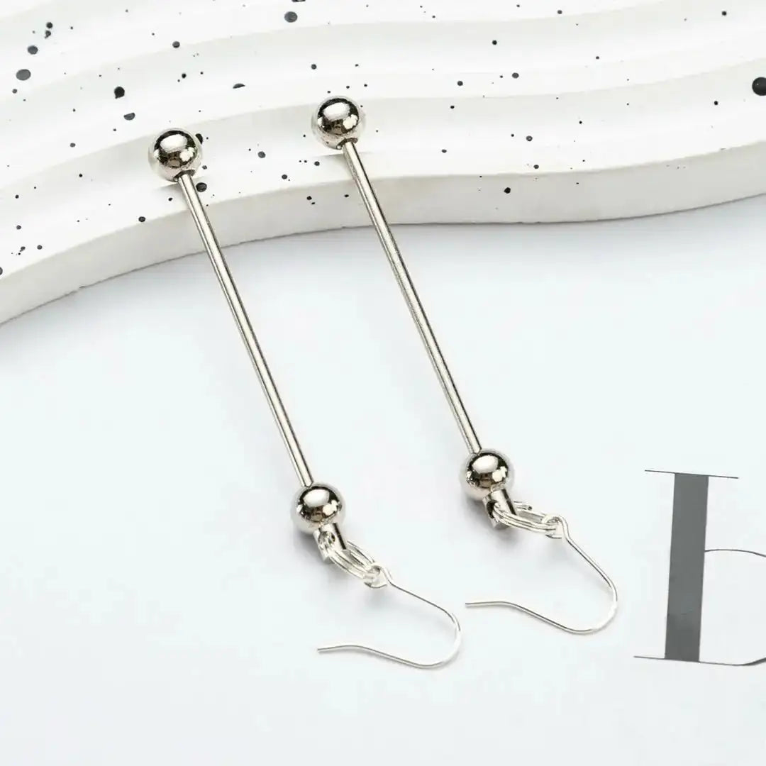 FS18102-Beadable earrings -Zoe DIY Wholesale