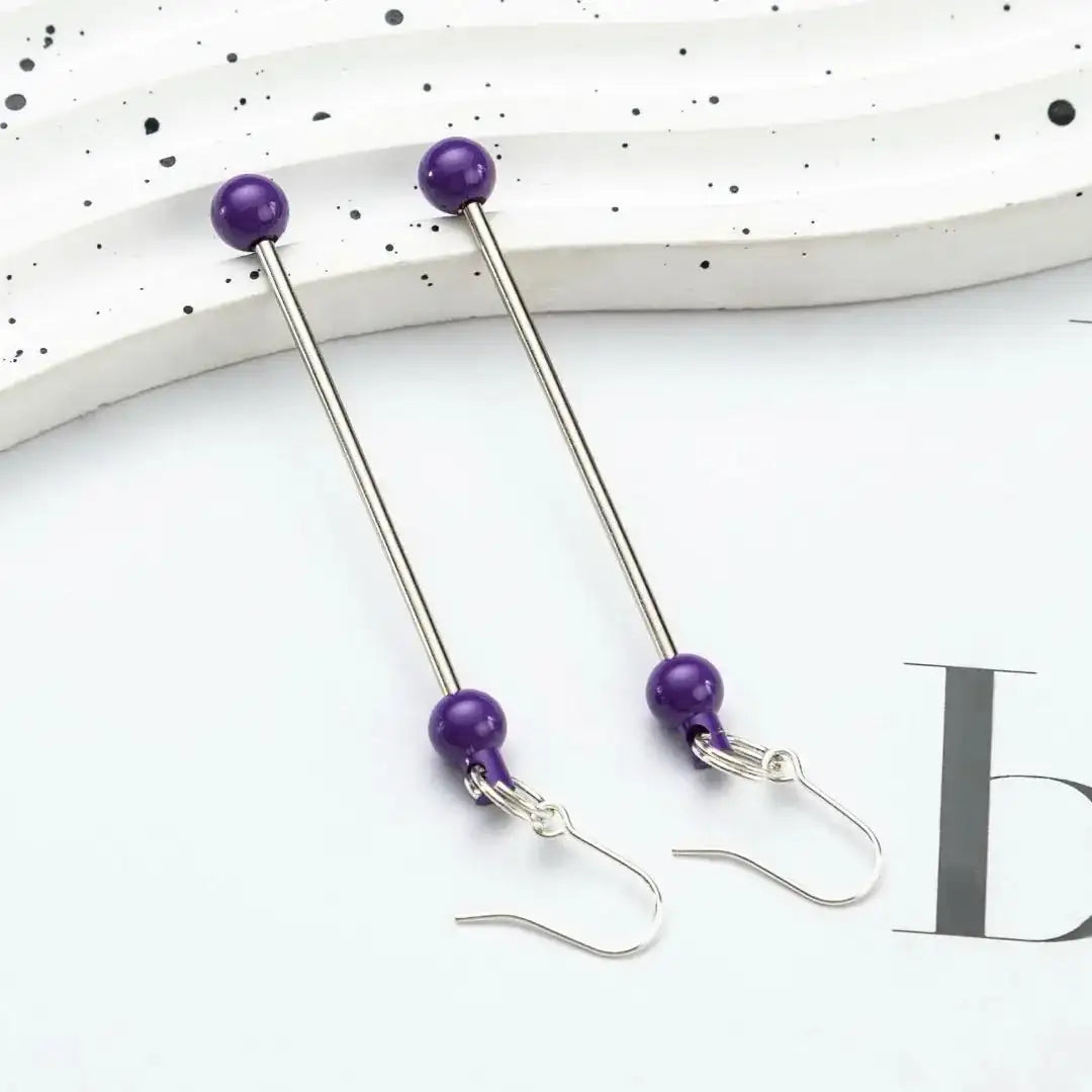 FS18102-Beadable earrings -Zoe DIY Wholesale