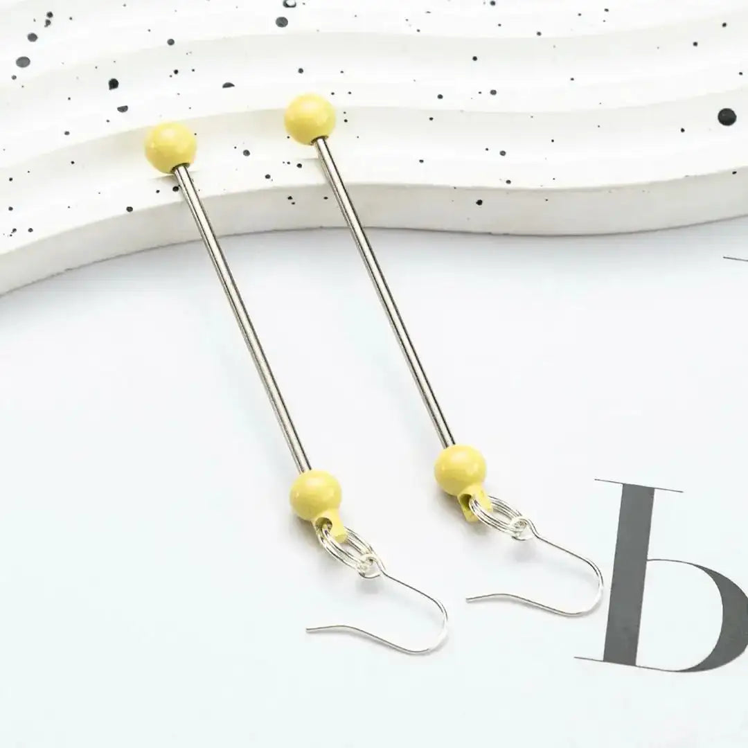 FS18102-Beadable earrings -Zoe DIY Wholesale