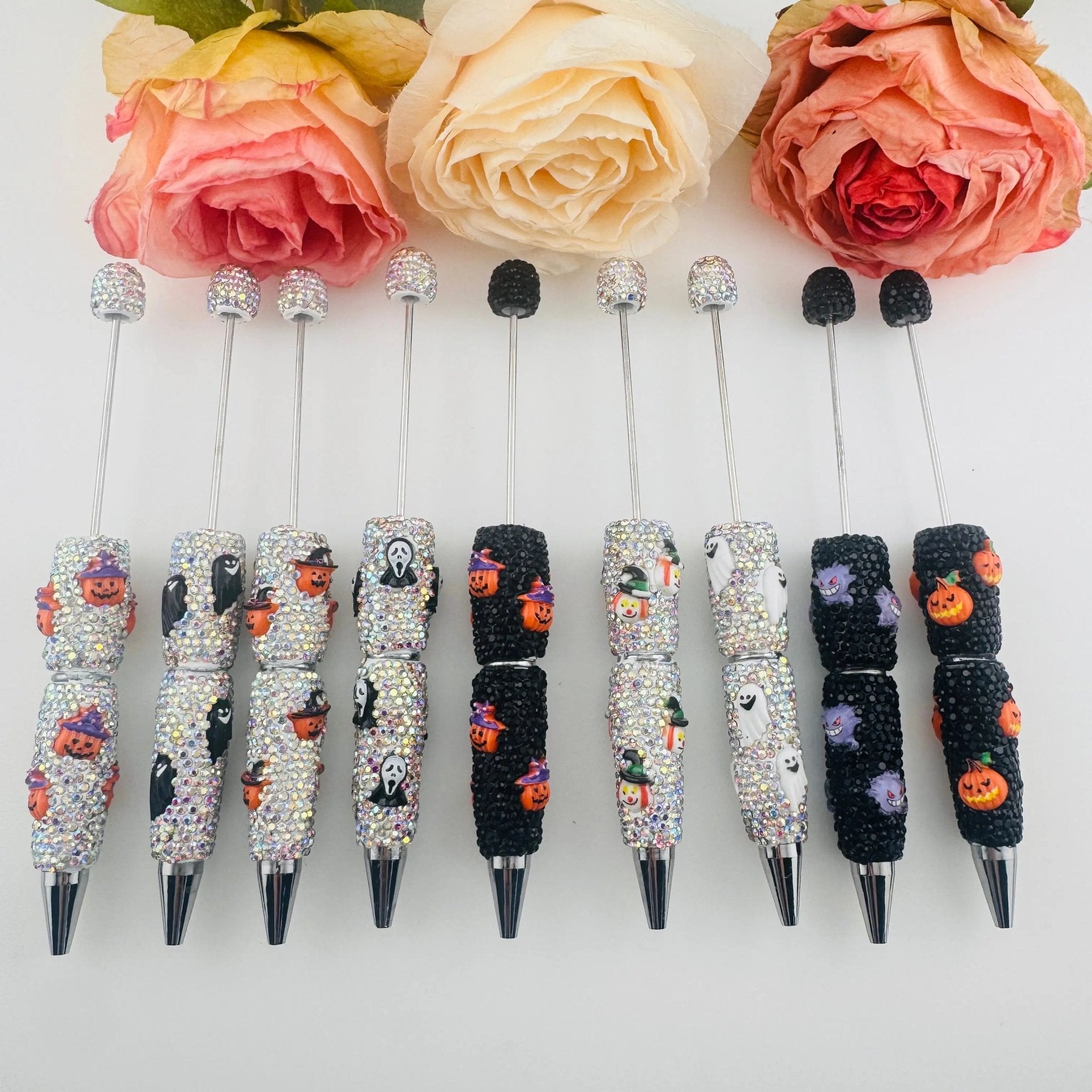 FS1811-Halloween Rhinestone Beadable Pen -Zoe DIY Wholesale