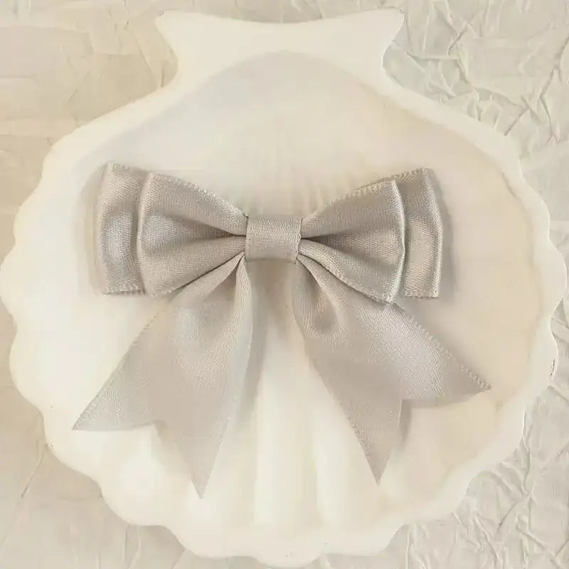 FS18116-About 6×7×2.5cm Fabric Bow -Zoe DIY Wholesale