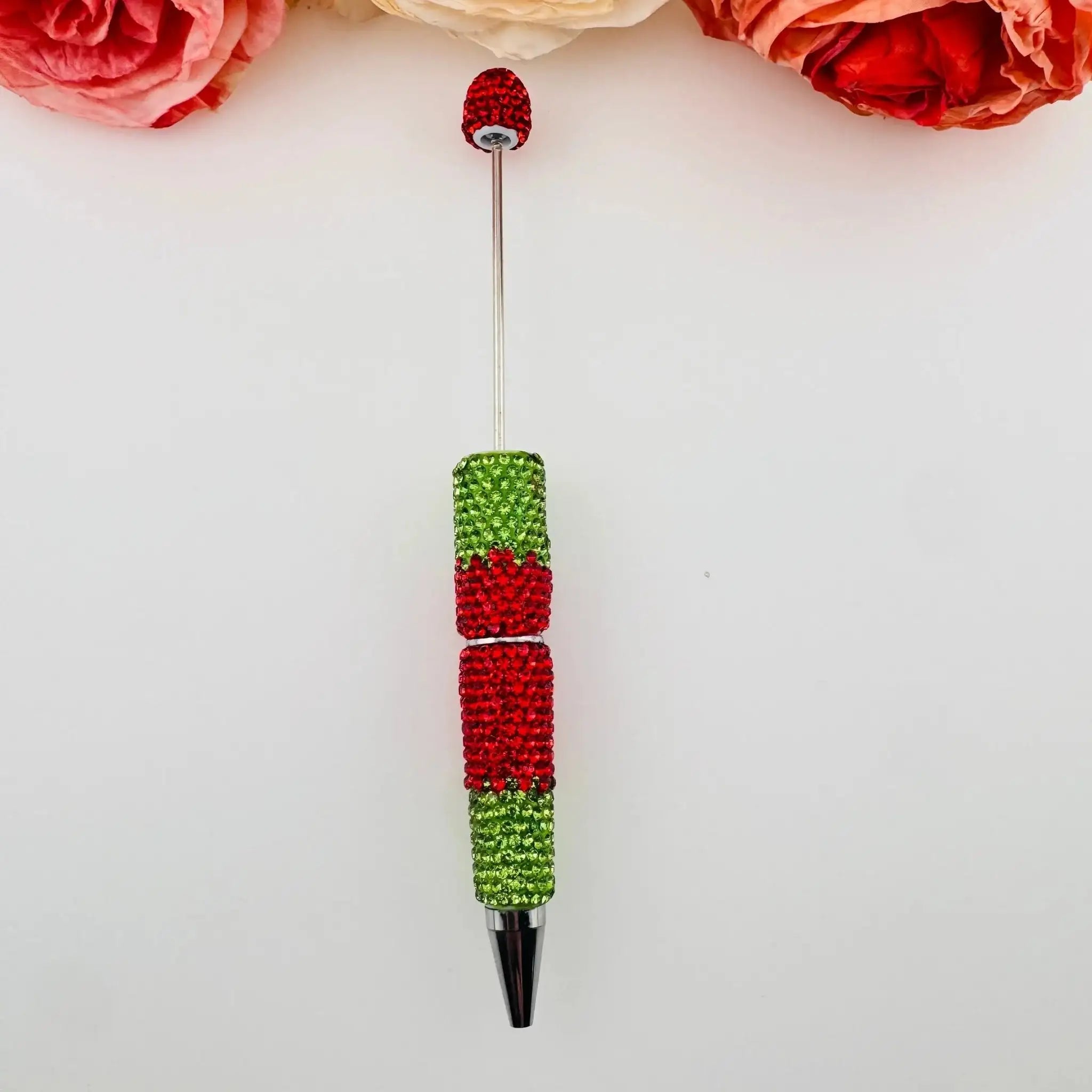 FS18249-Gradient Color Rhinestone Pen -Zoe DIY Wholesale