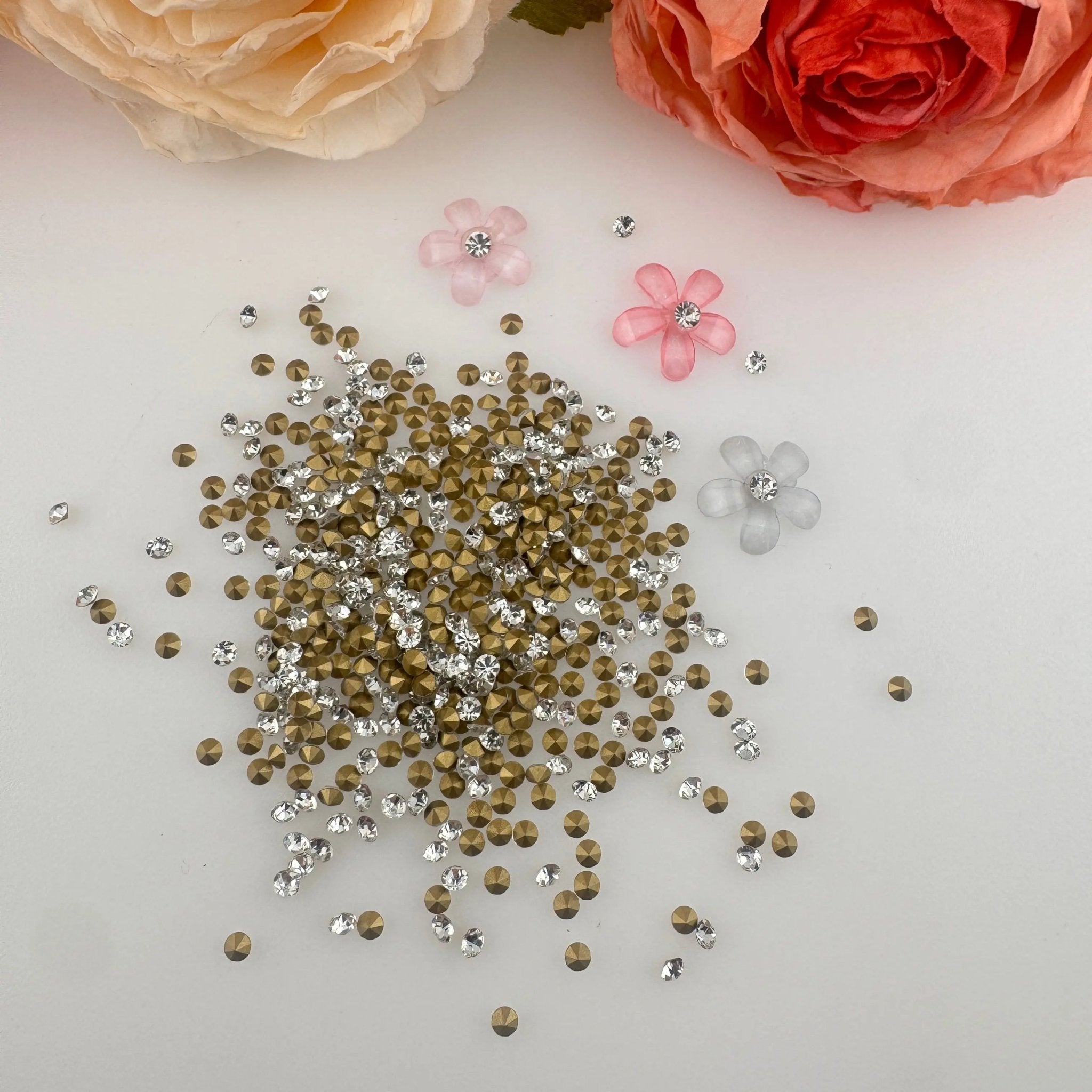 FS18746-3mm Rhinestone Nail Charms -Zoe DIY Wholesale