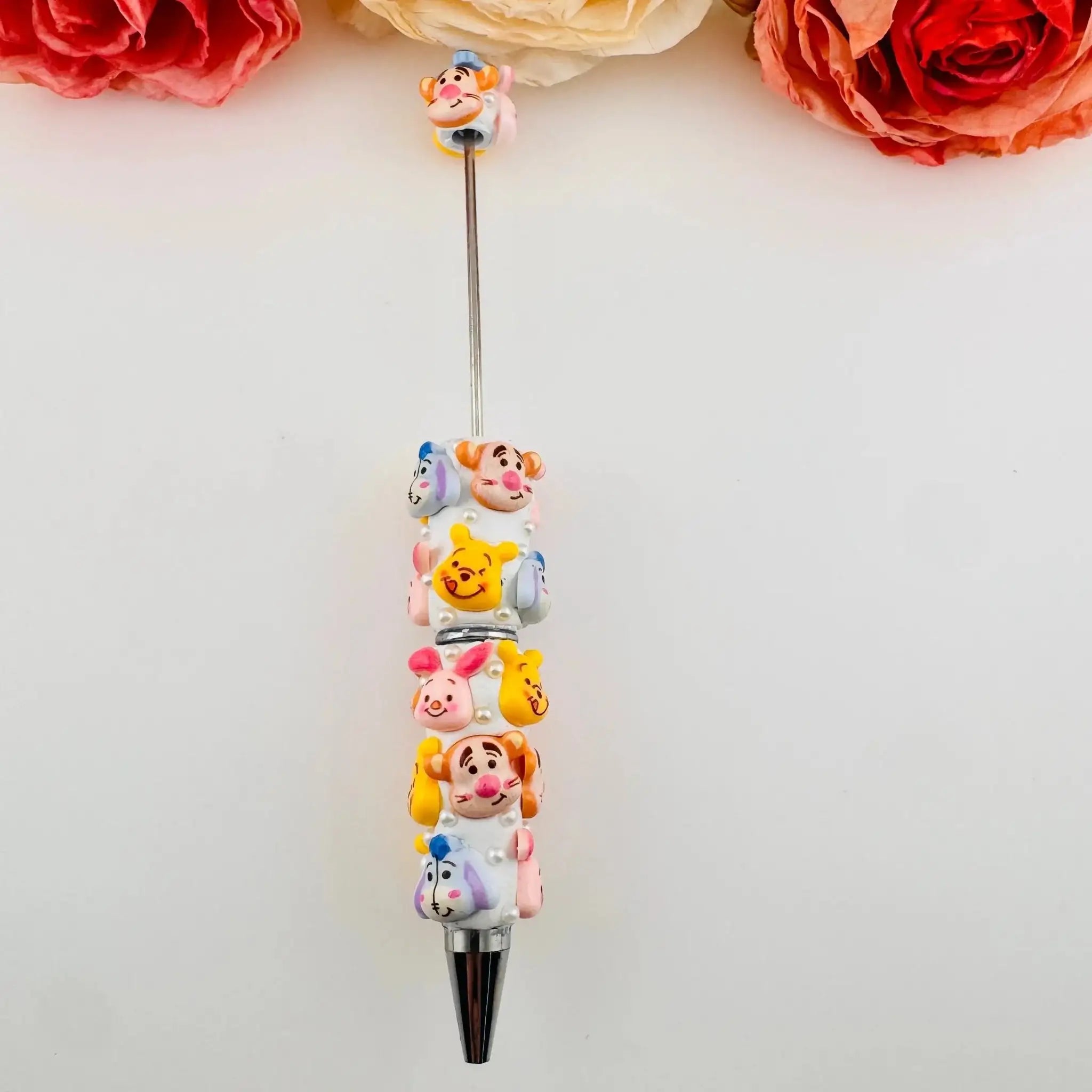 FS18793-Cute Cartoon Beadable Clay Pens -Zoe DIY Wholesale
