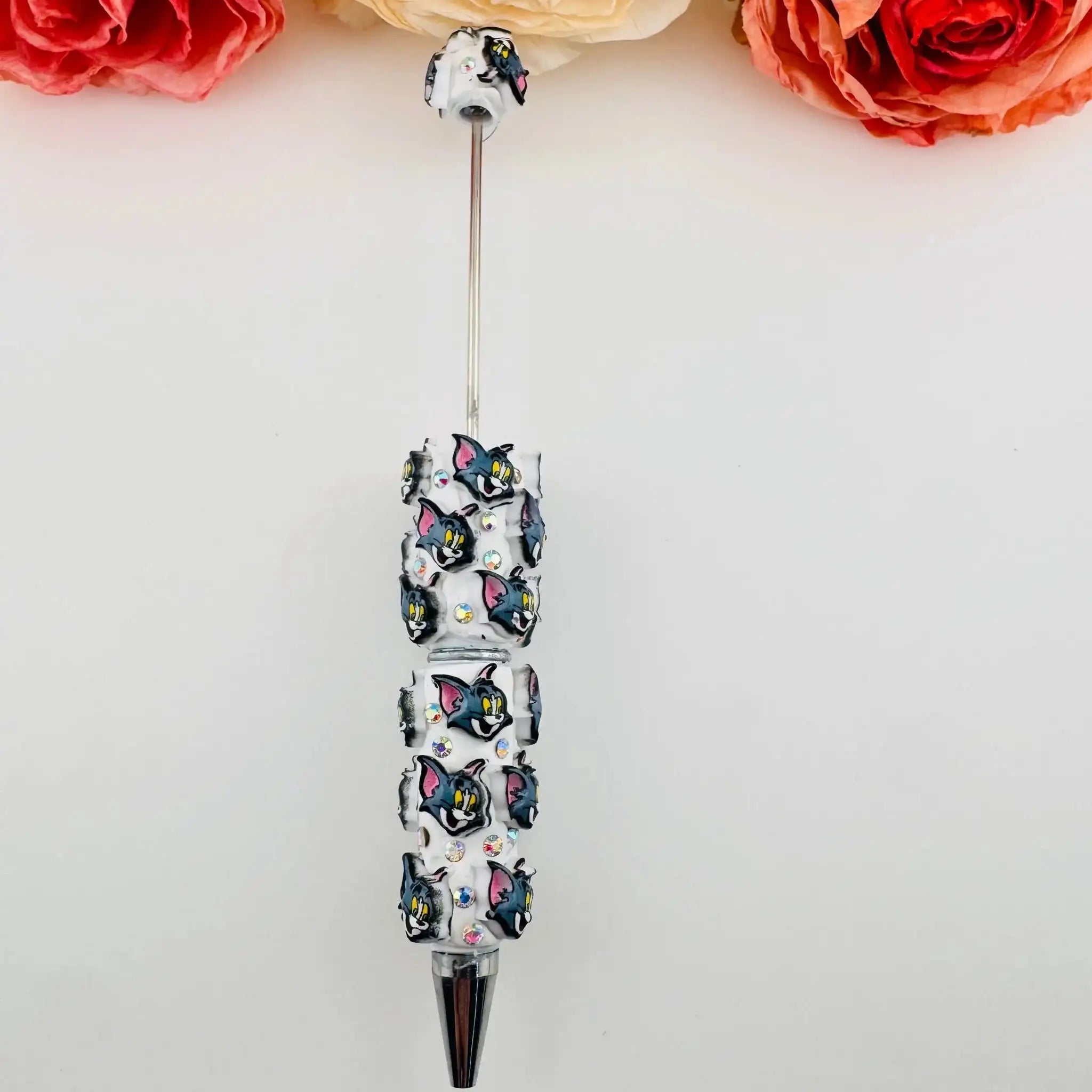 FS18793-Cute Cartoon Beadable Clay Pens -Zoe DIY Wholesale