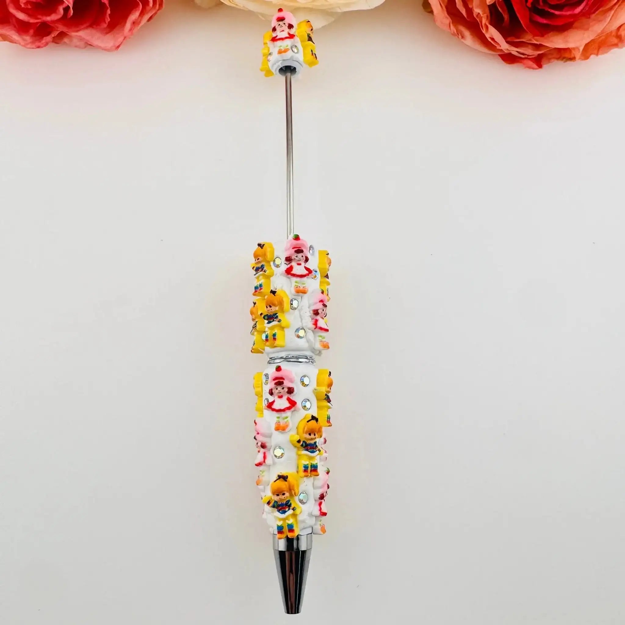 FS18793-Cute Cartoon Beadable Clay Pens -Zoe DIY Wholesale