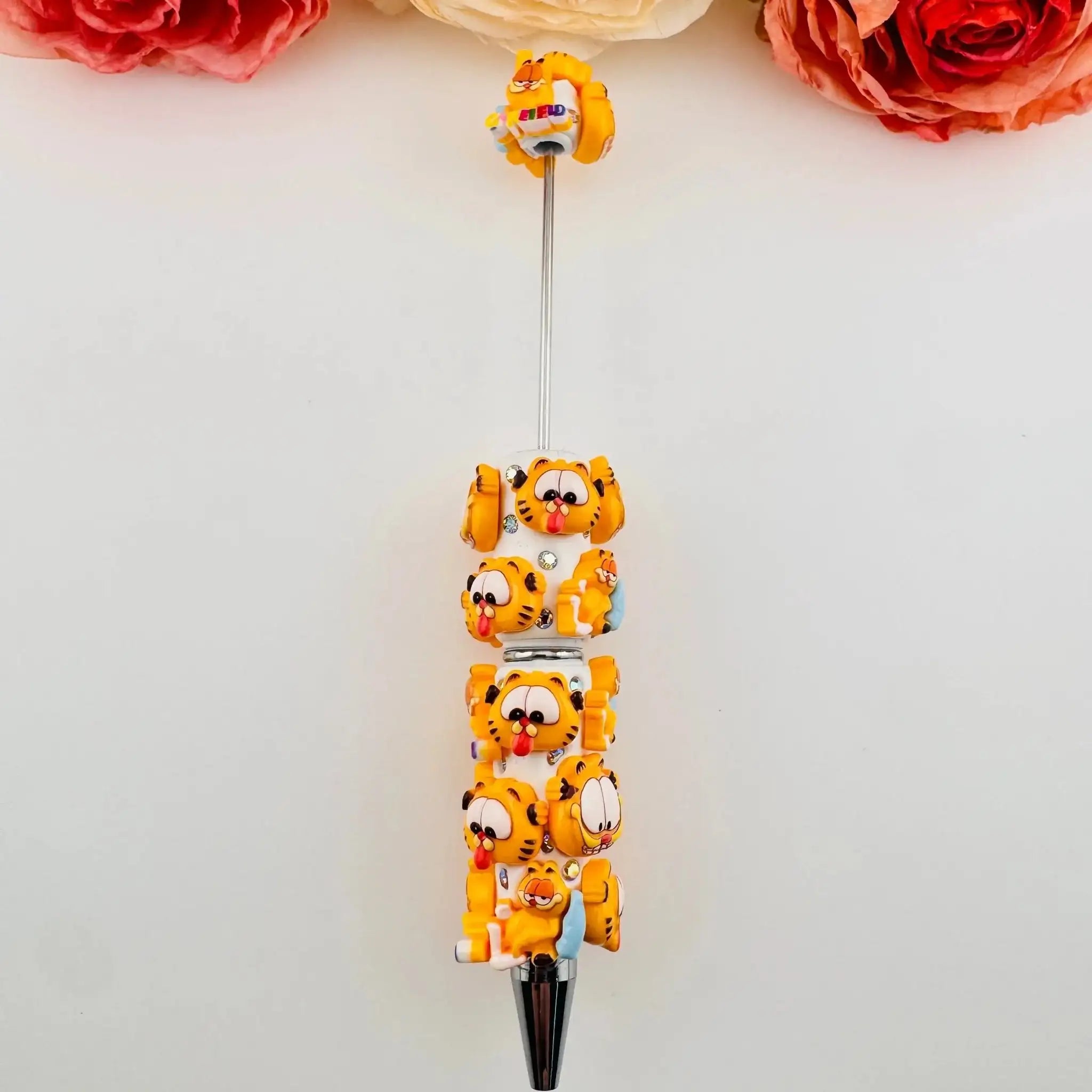 FS18793-Cute Cartoon Beadable Clay Pens -Zoe DIY Wholesale