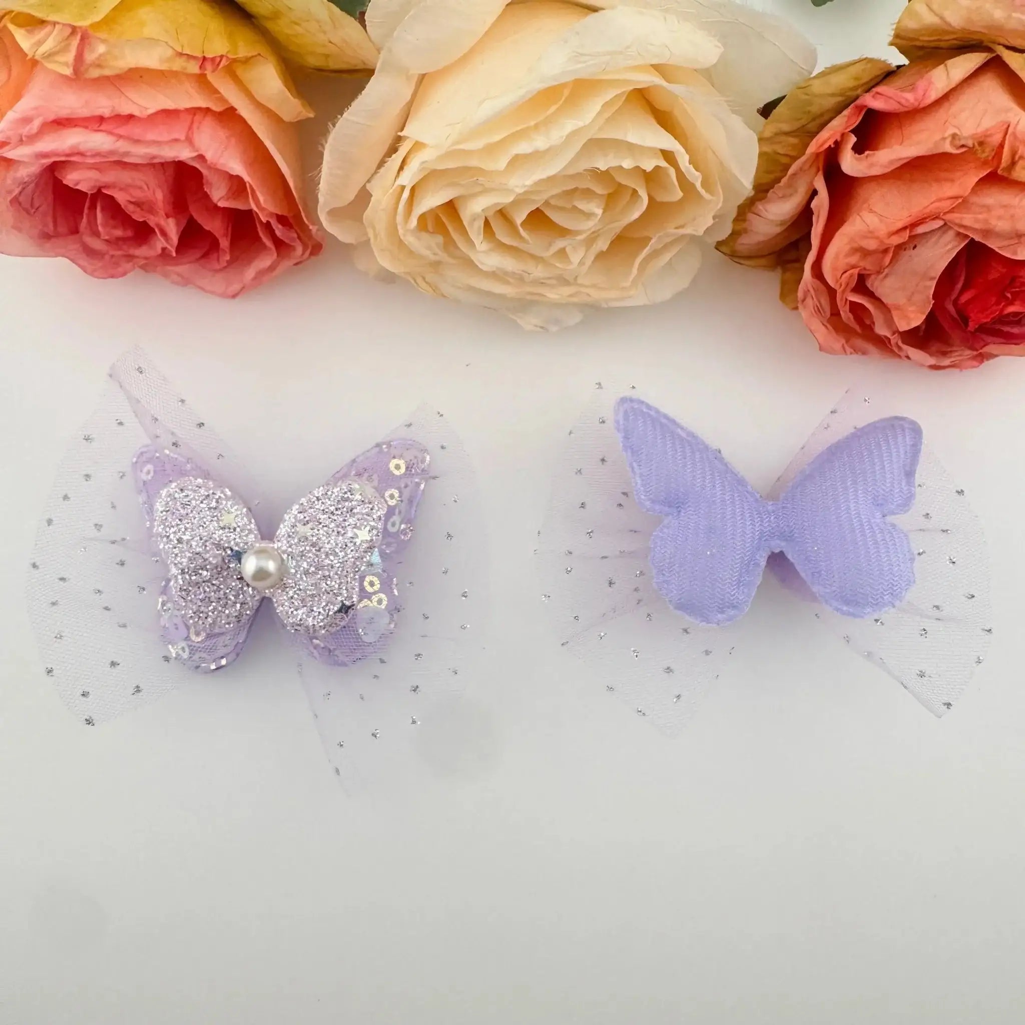 FS18844-About 8.5×7cm Butterfly Fabric -Zoe DIY Wholesale