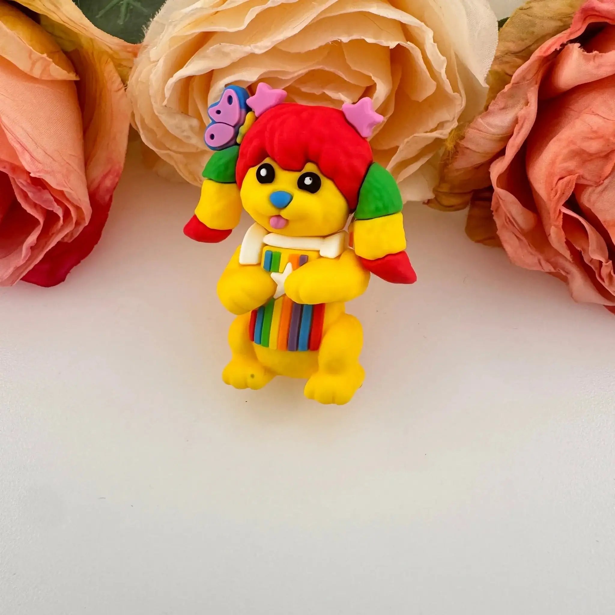 FS18912-Rainbow Brite & Strawberry Shortcake Pen Topper -Zoe DIY Wholesale